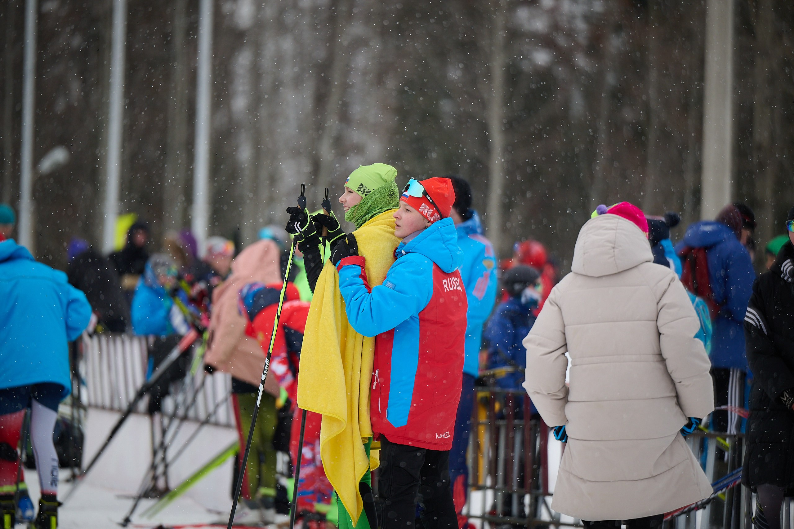 Всероссийские соревнования по лыжным гонкам «Пионерская правда». Ижевс. Спортивный репортажный фотограф в Ижевске Сергей Мерзляков