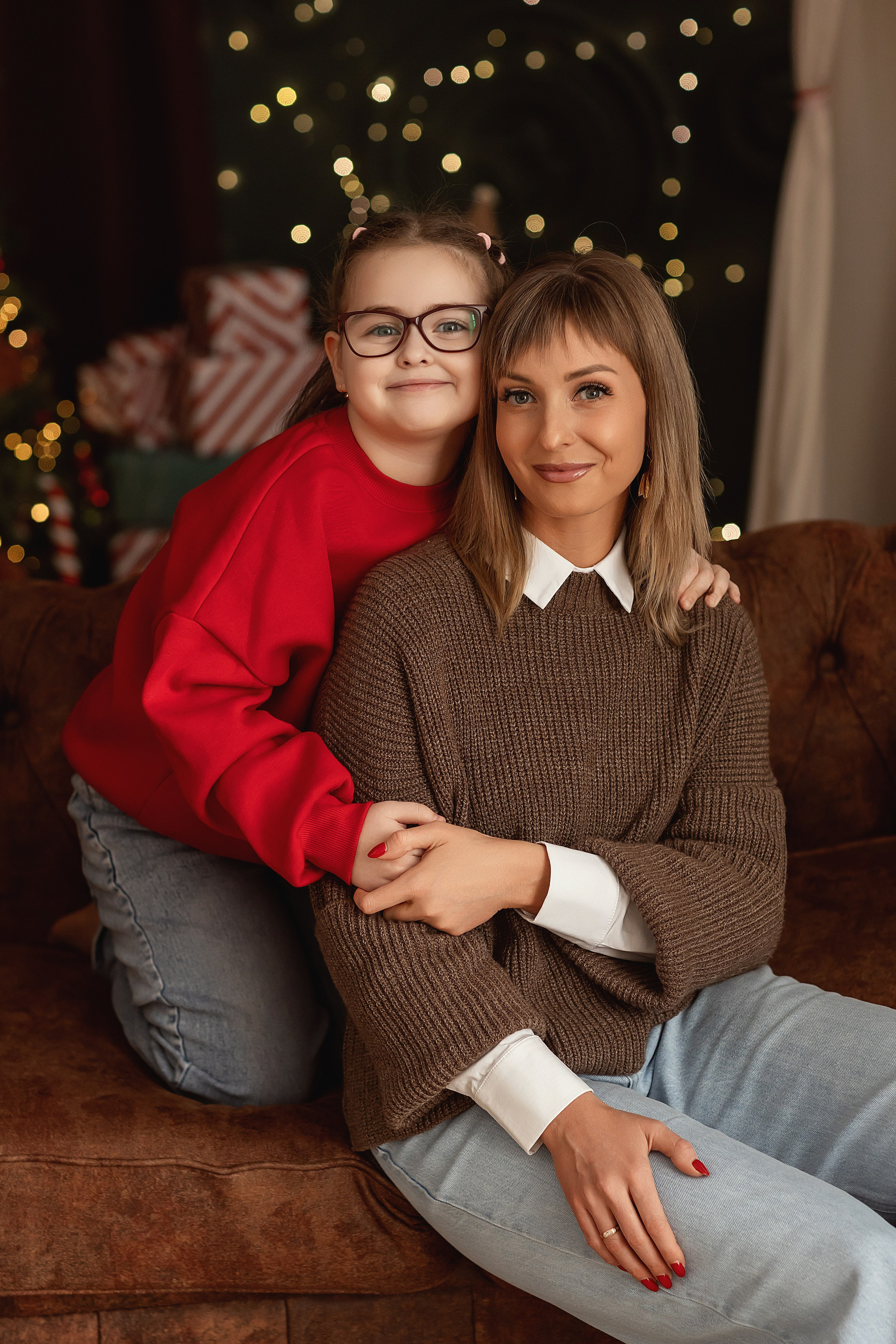 Новогодняя фотосессия Анна Иван и Маргарита. Детский и семейный фотограф Елена Воропаева