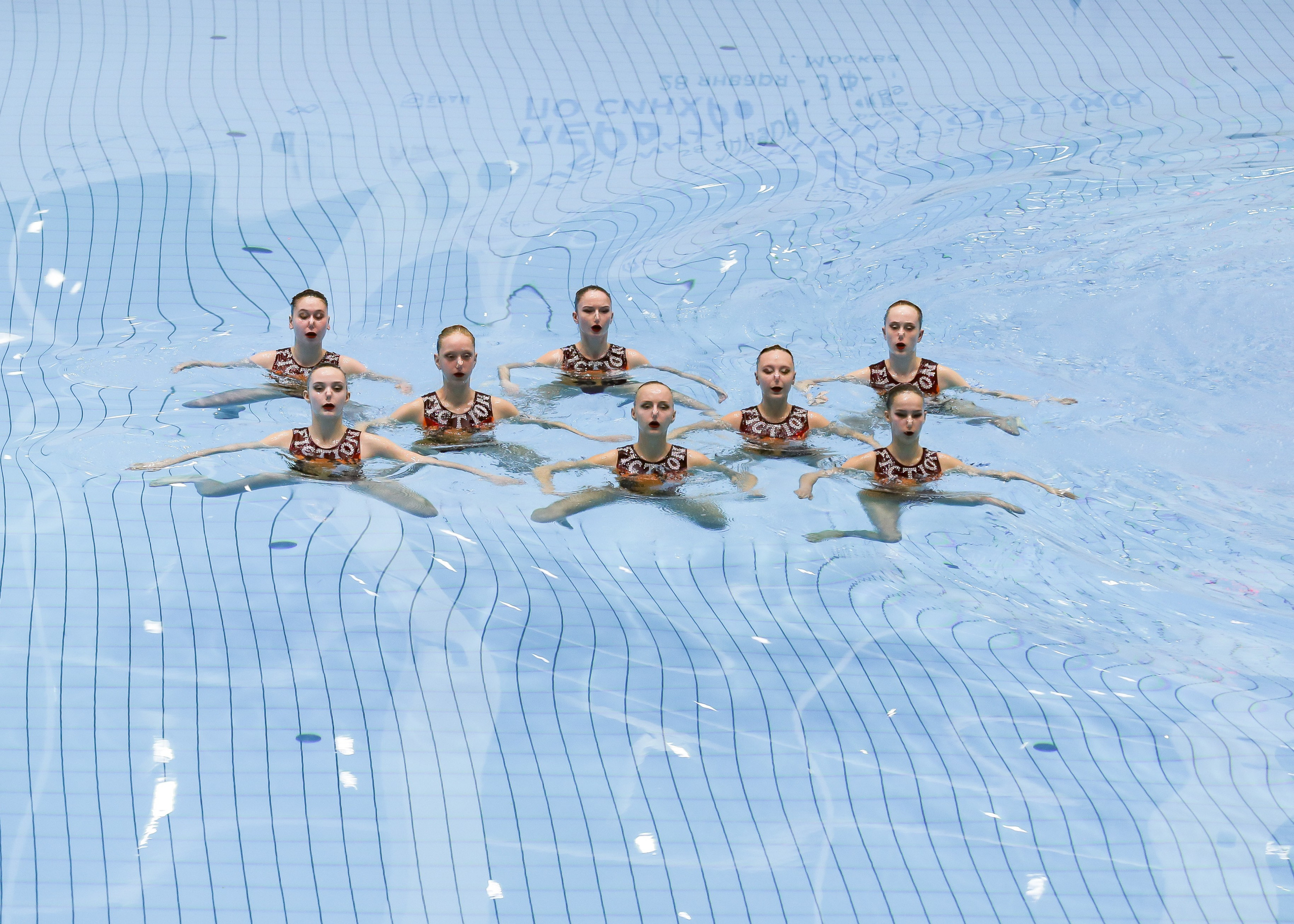 Первенство России по синхронному плаванию. Техническая программа. Группы. Репортажный фотограф в Москве