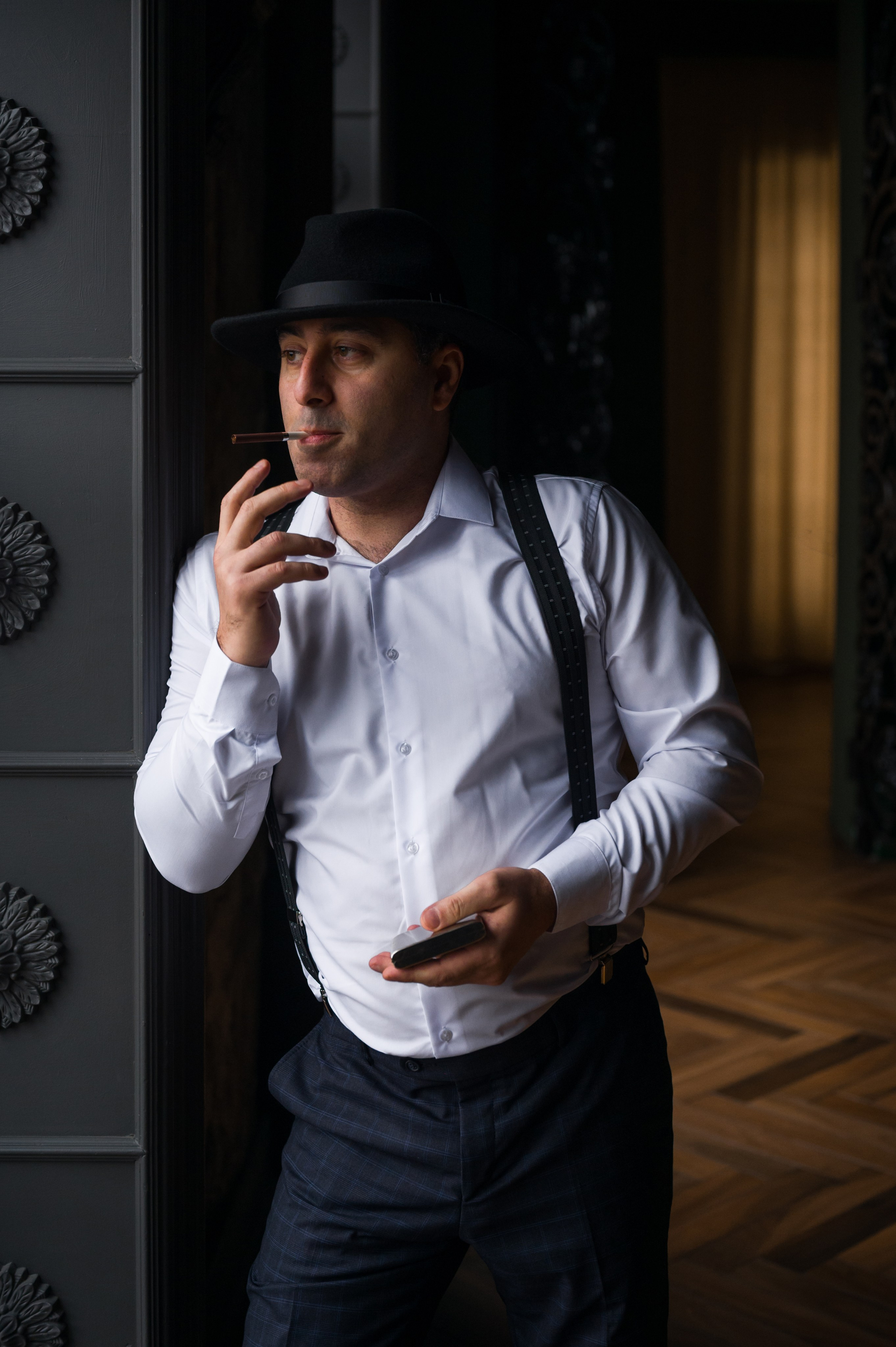 Семейная фотосессия в стиле «Крестный отец». Фотограф Юлия Кондратьева