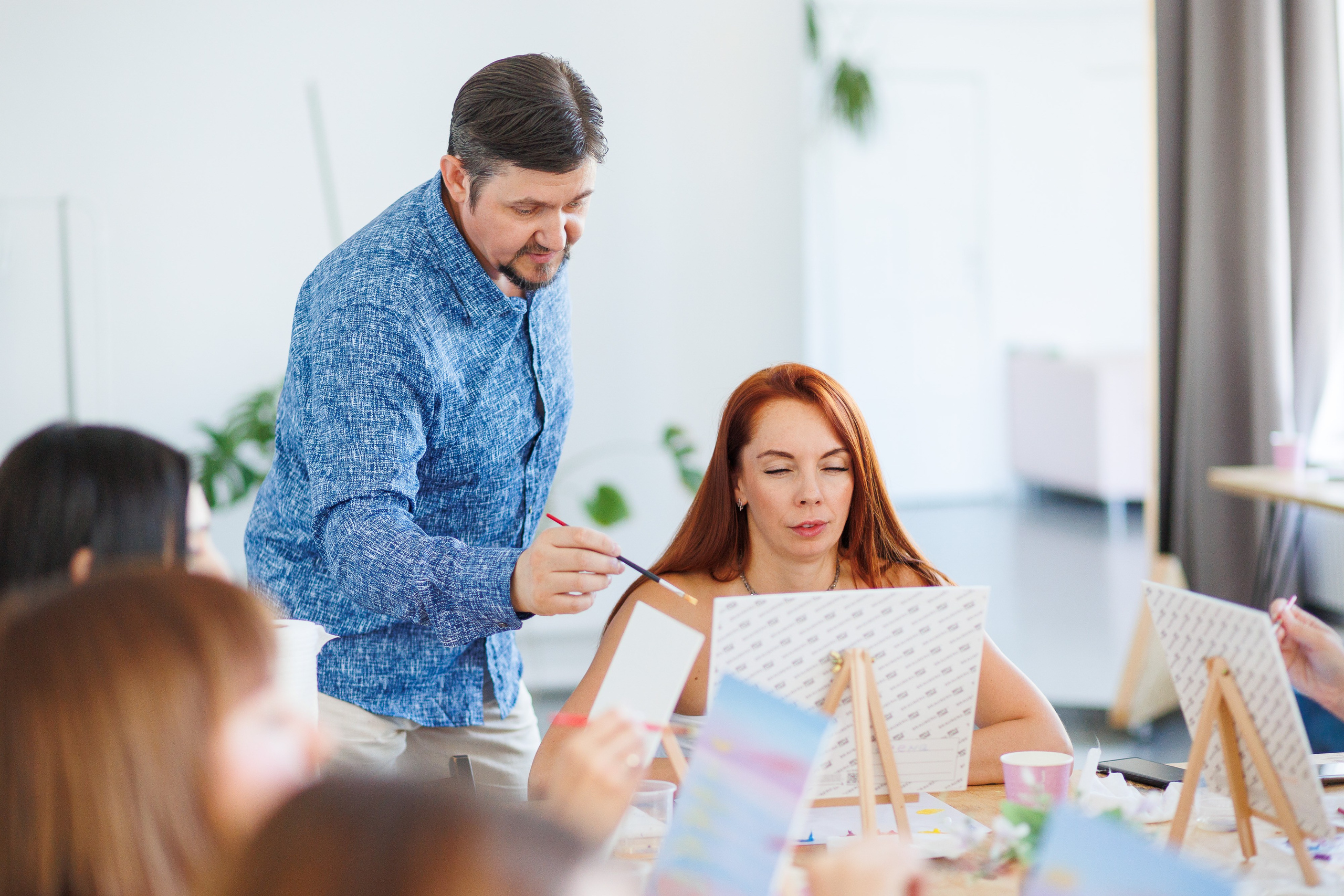 Девичник. МК по живописи. Фотограф Шейдаев Эмин г. Волгоград