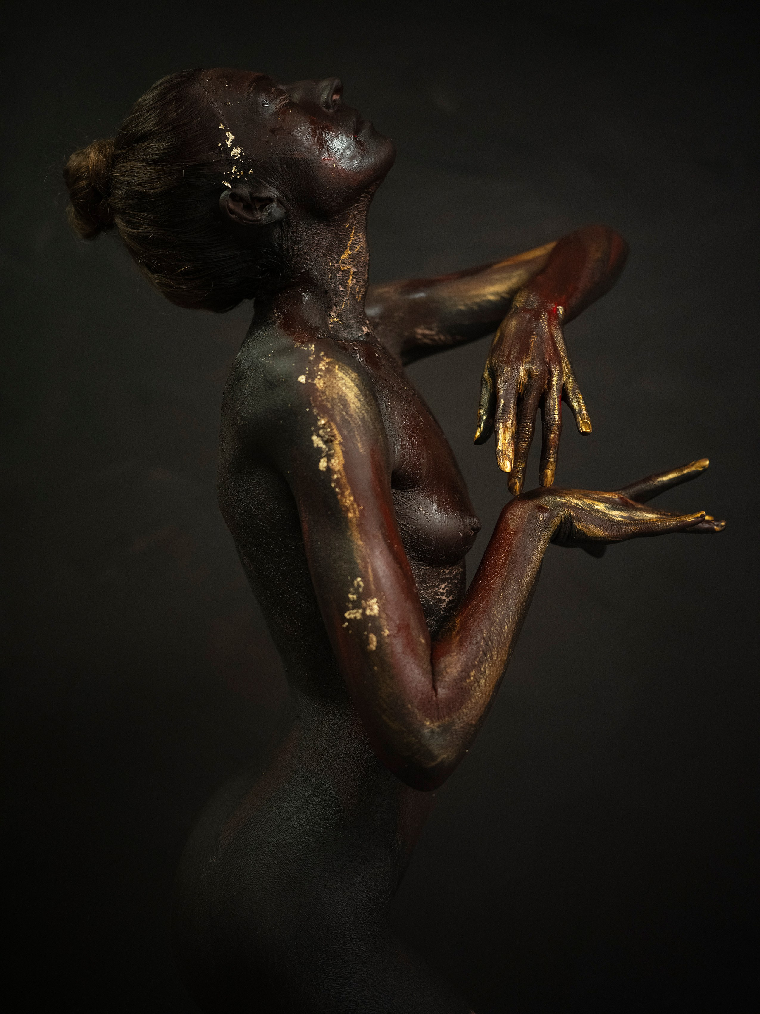 Краски, руки, силуэты. Творческий фотограф Ирина Баландина.  Санкт-Петербург,