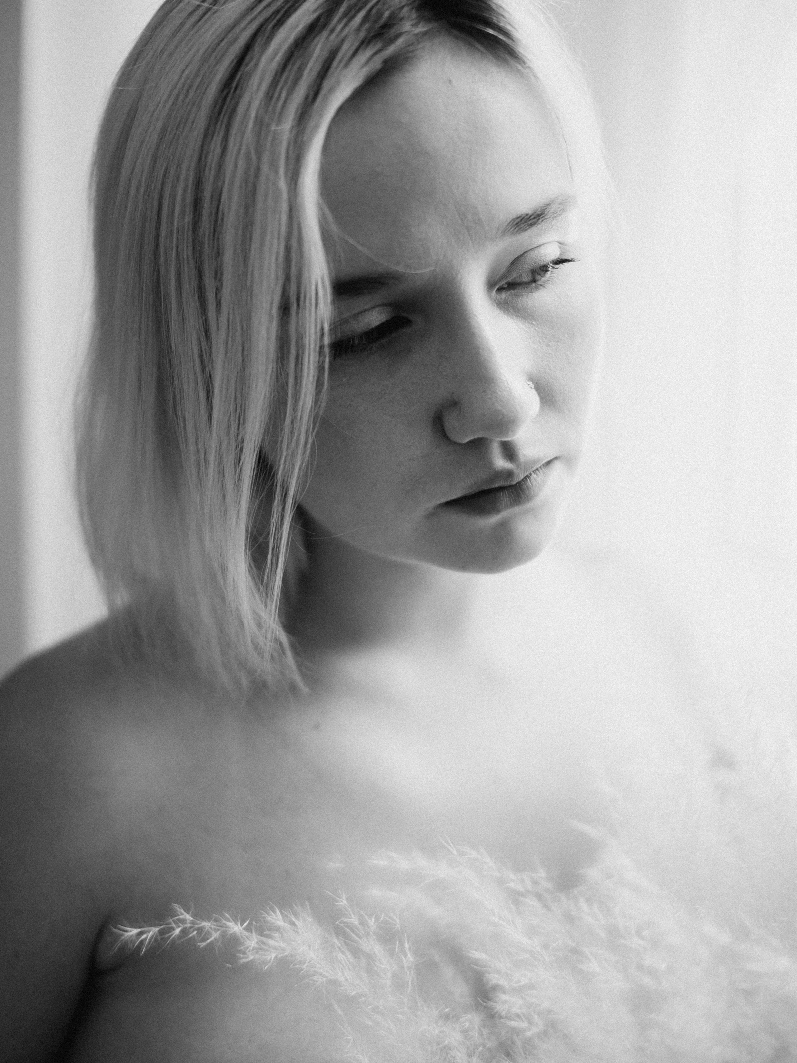 Ню фотосессия в студии