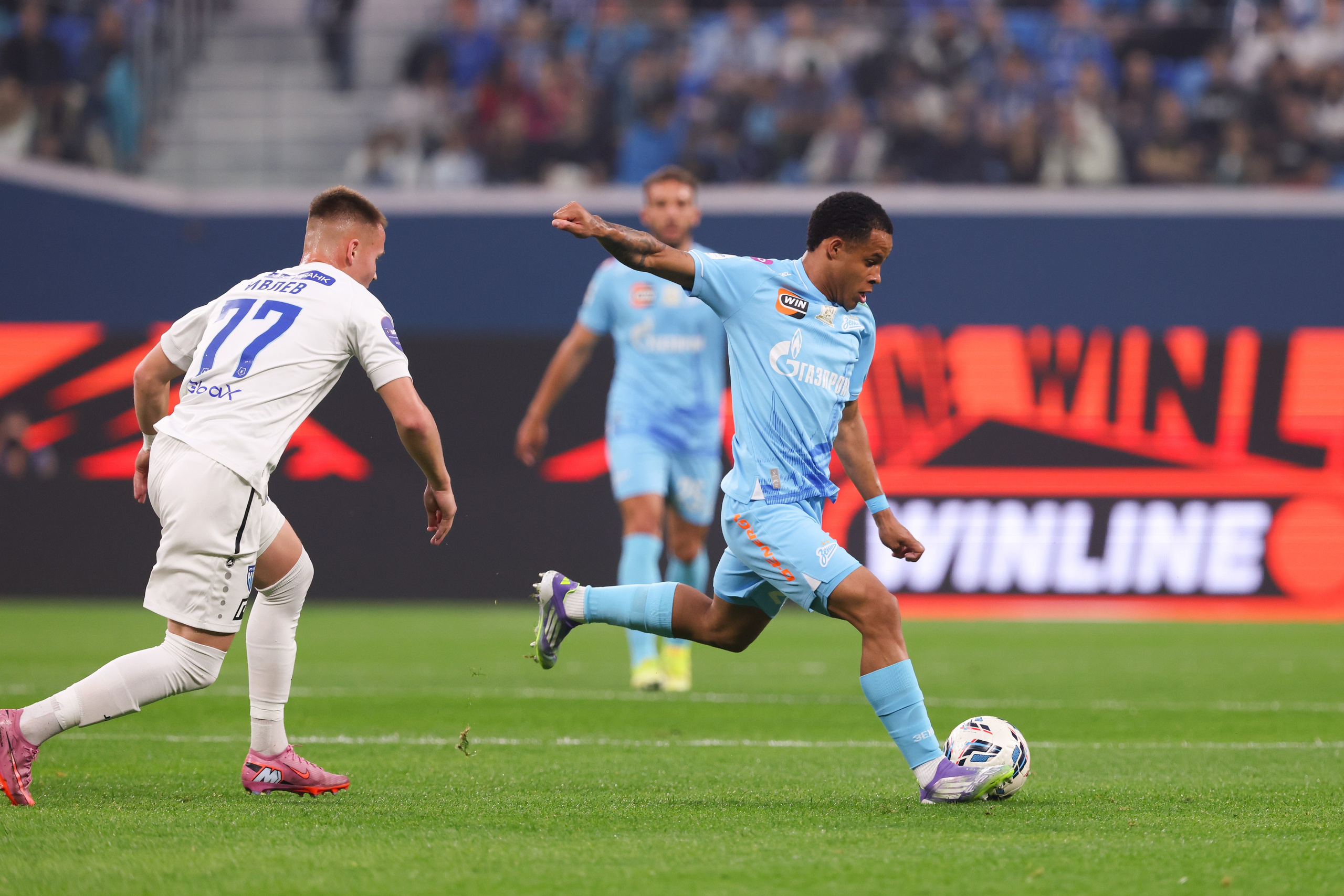 ФК «Зенит» — ФК «Пари НН» 30.08.2025. Спортивный и репортажный фотограф Антон Тереханов