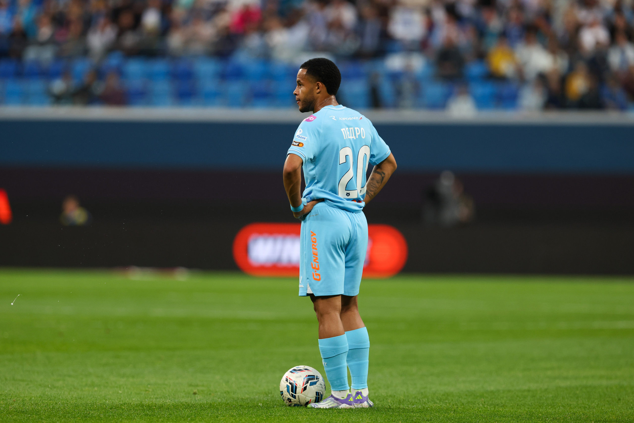 ФК «Зенит» — ФК «Динамо» Махачкала 23.08.2025. Спортивный и репортажный фотограф Антон Тереханов