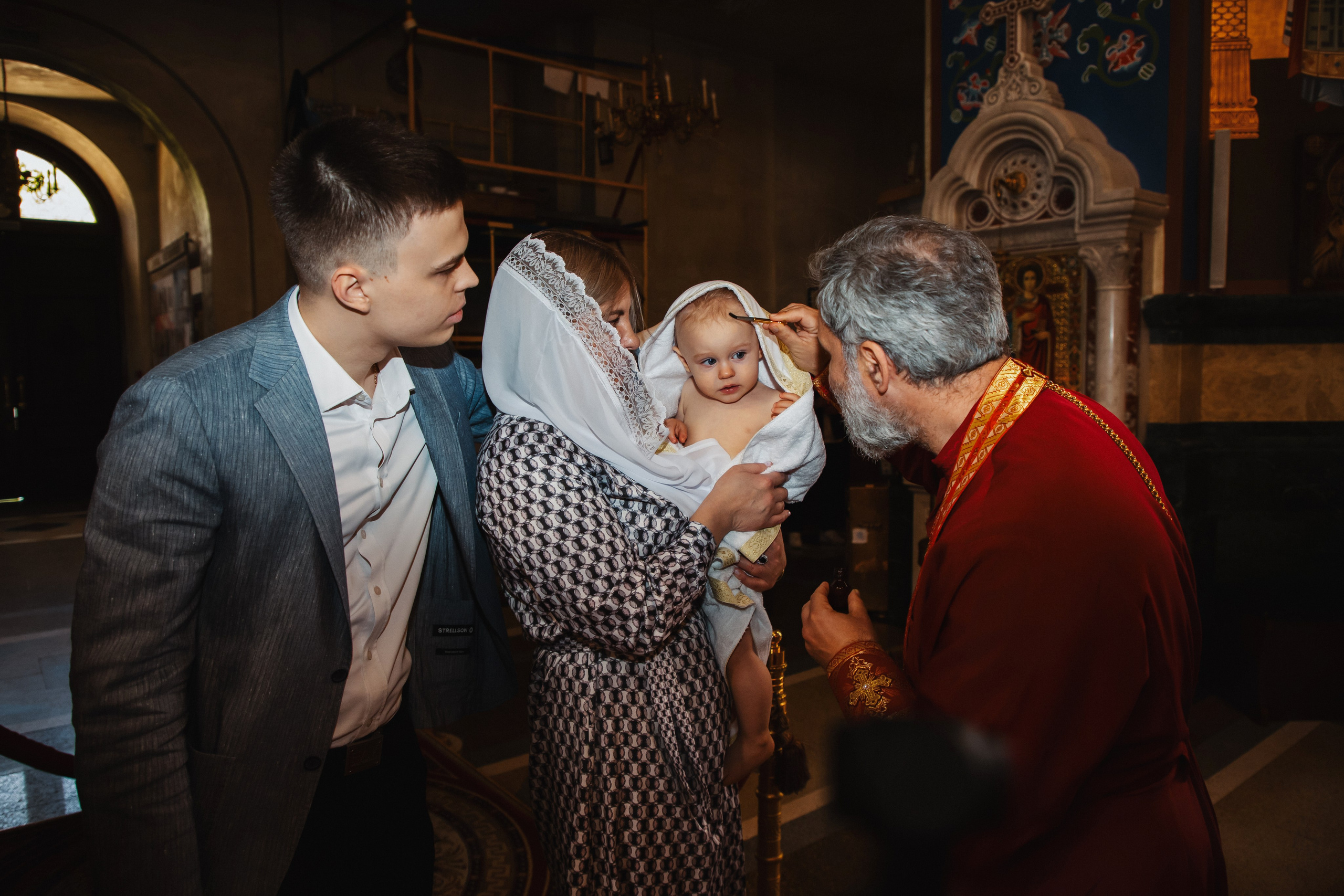 Таинство Крещения в Калининграде. Https://malovafoto.ru