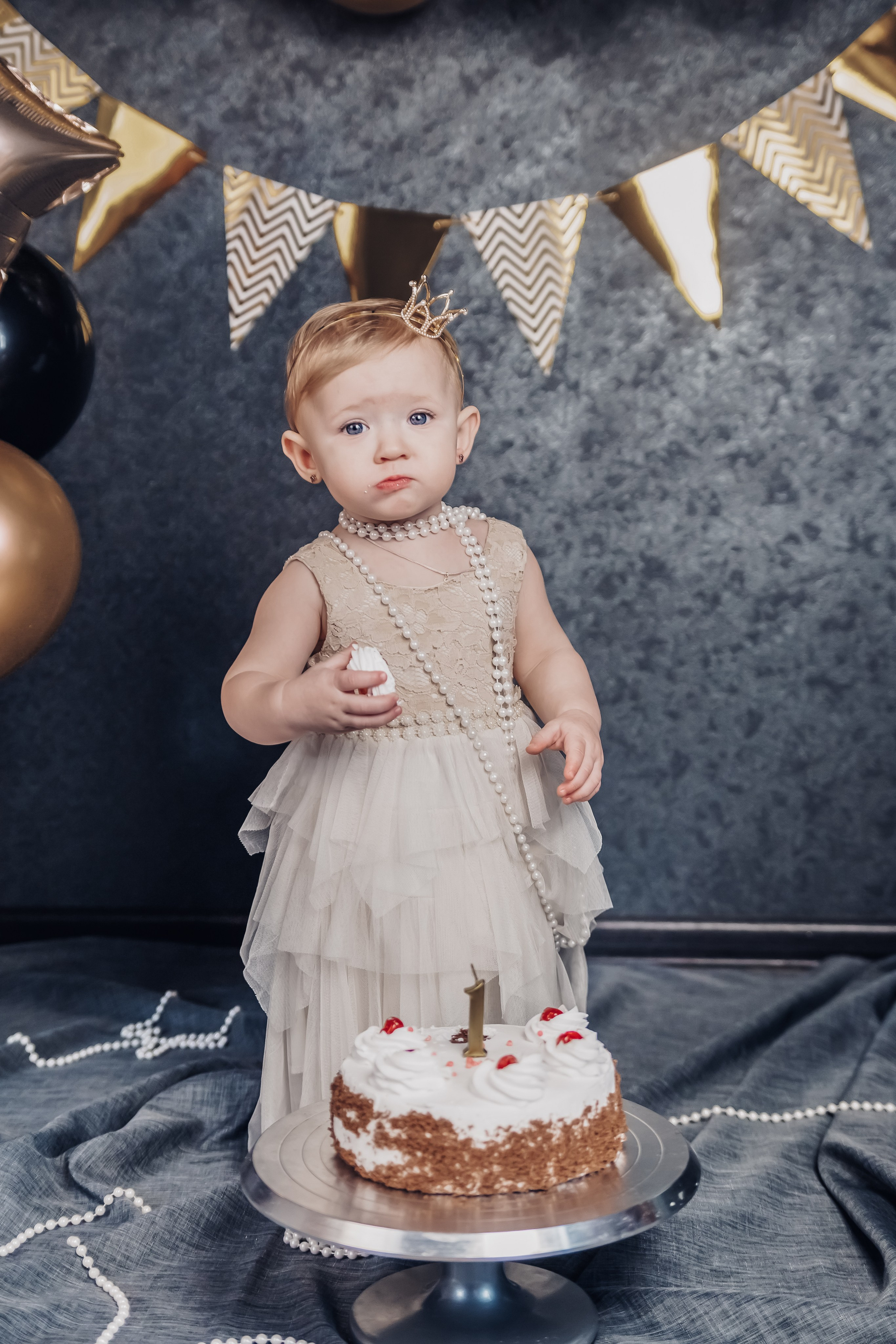 Первый день рождения!. Детский и семейный фотограф в Бердске и Новосибирске Дарья Гребнева