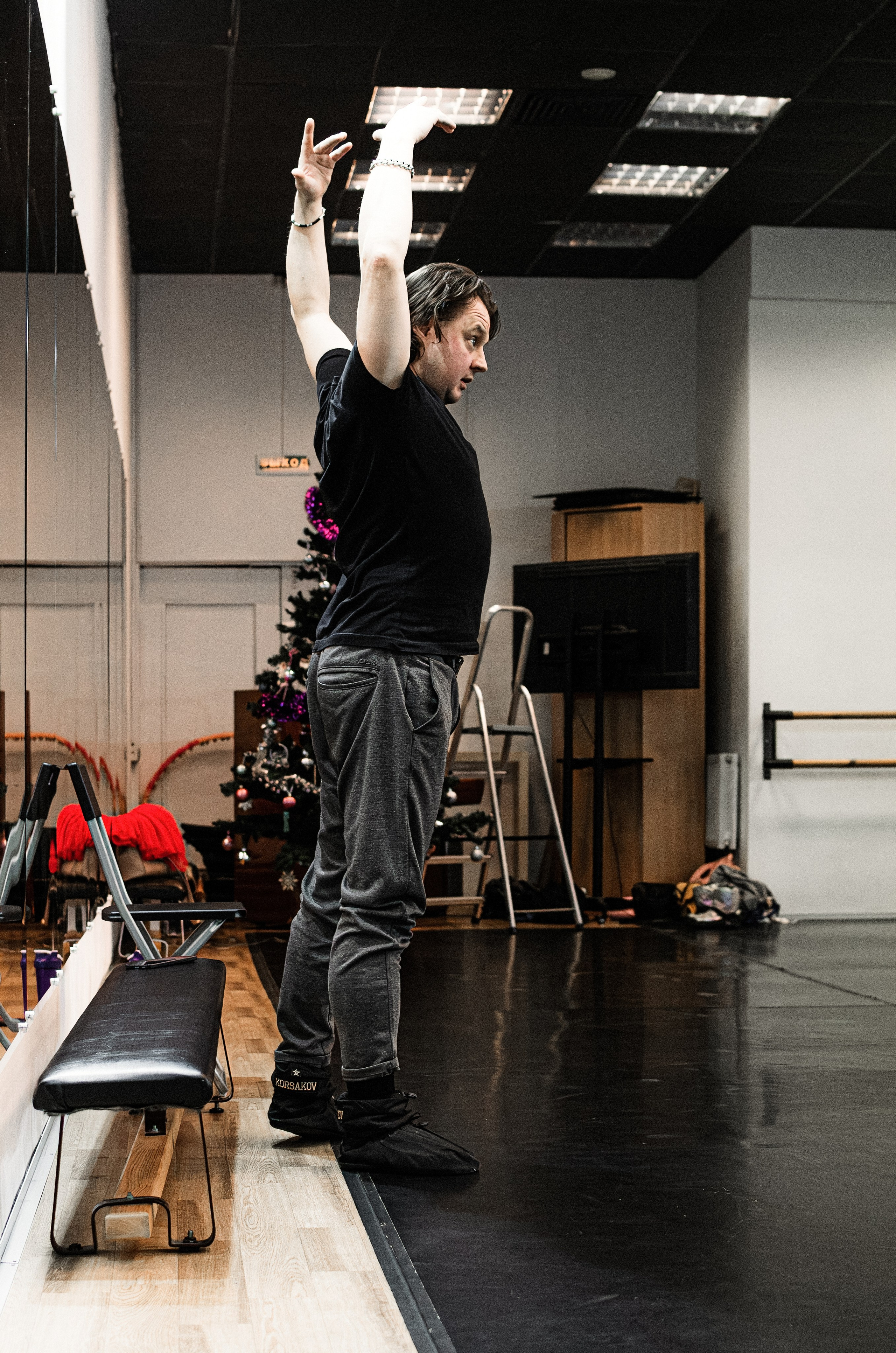 МК Антона Корсакова по классическому танцу. Портретный и репортажный фотограф в Санкт-Петербурге Варвара Жукова