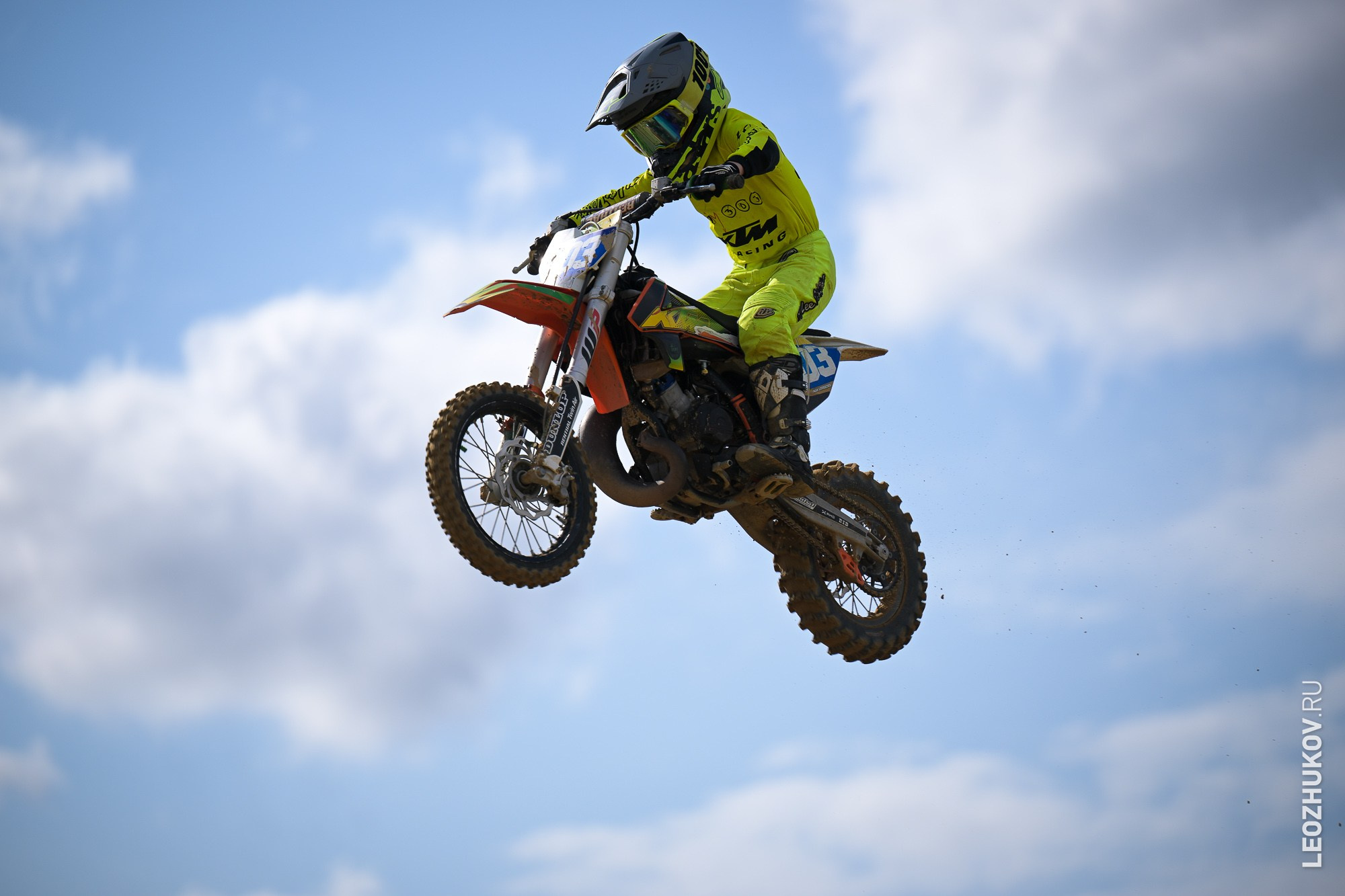 1 round of ММТ RGP russian motocross championships. Sports photographer Leonid Zhukov