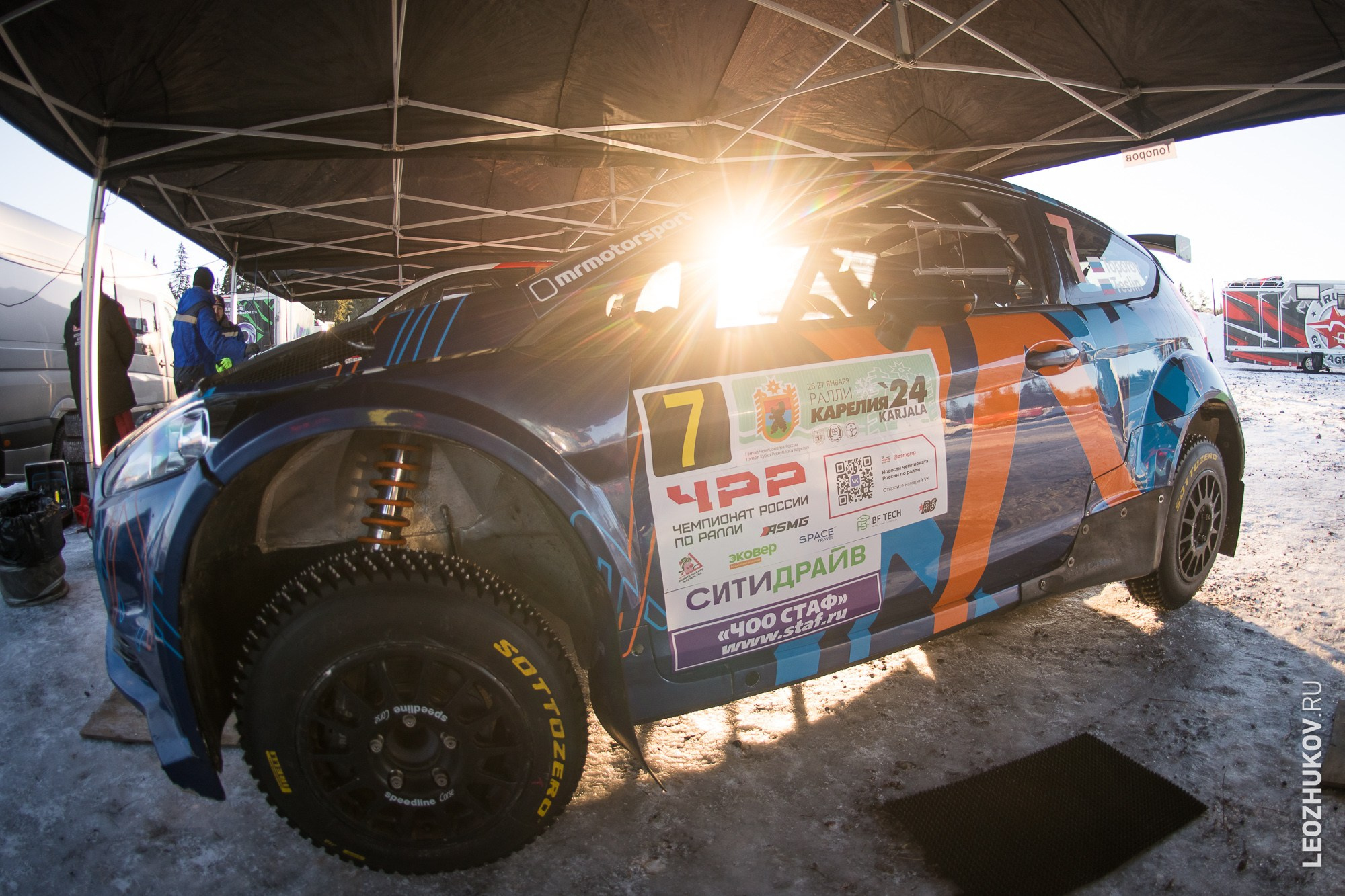 Rally Karelia 2024. Sports photographer Leonid Zhukov