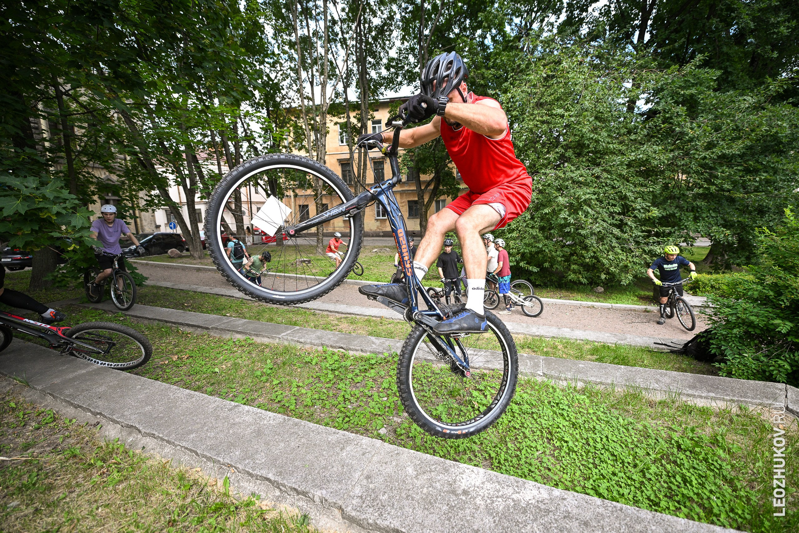 Vyborg velotrial outdoor 2024. Спортивный фотограф Леонид Жуков