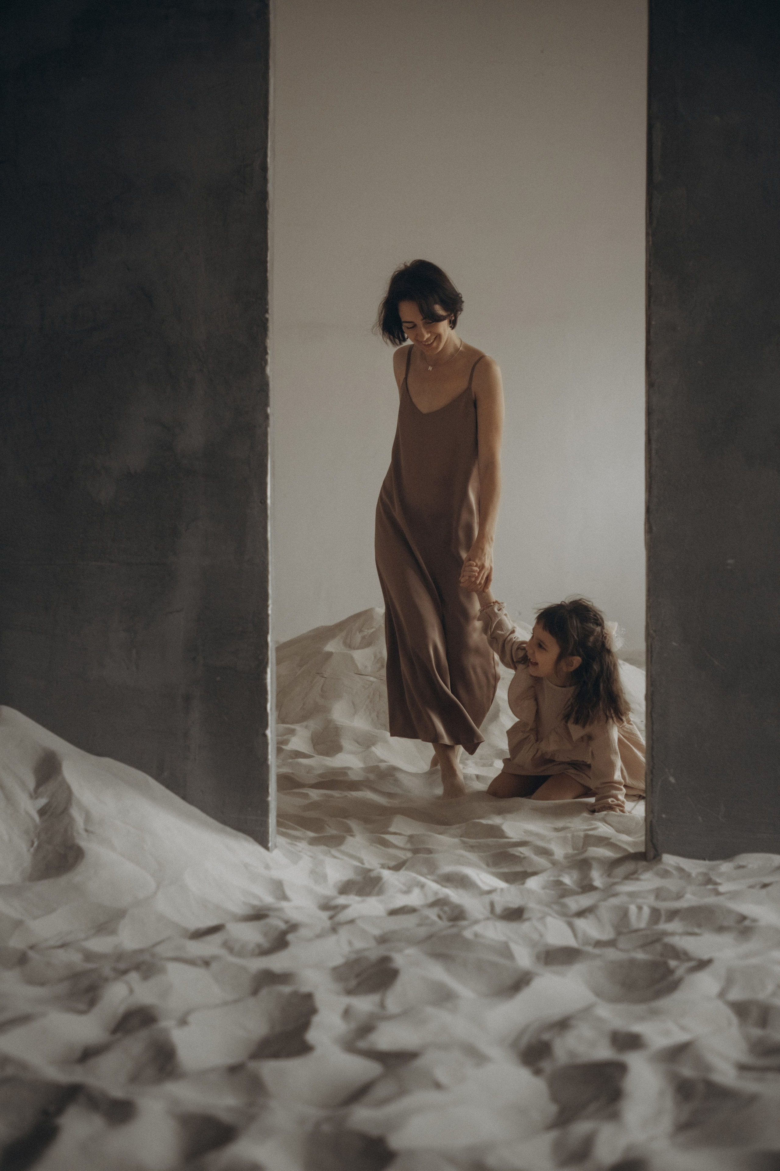 Семейная фотосессия в студии. Семейный и детский фотограф в Санкт-Петербурге