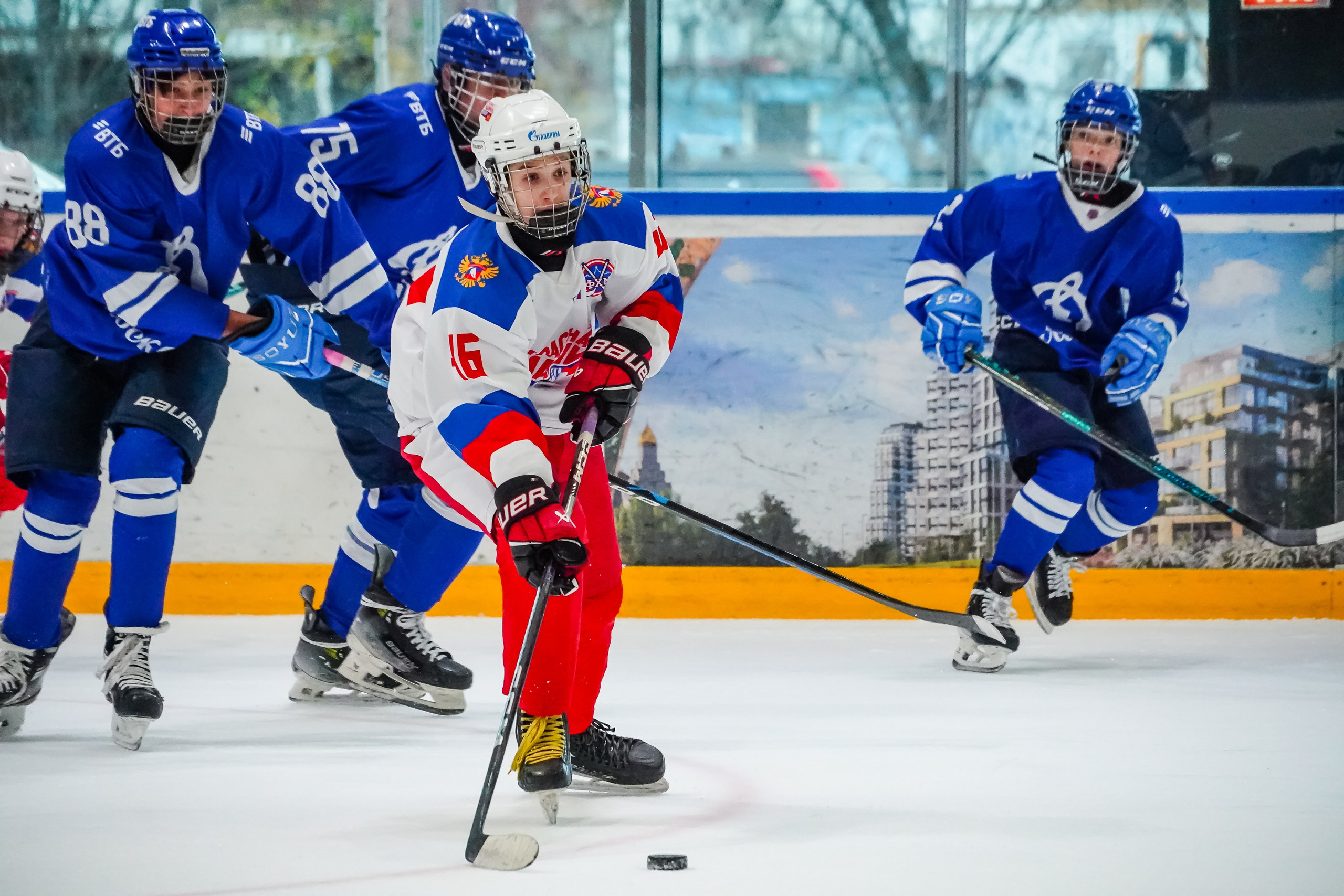 Красная Машина Юниор — Динамо. Спортивный фотограф | Москва