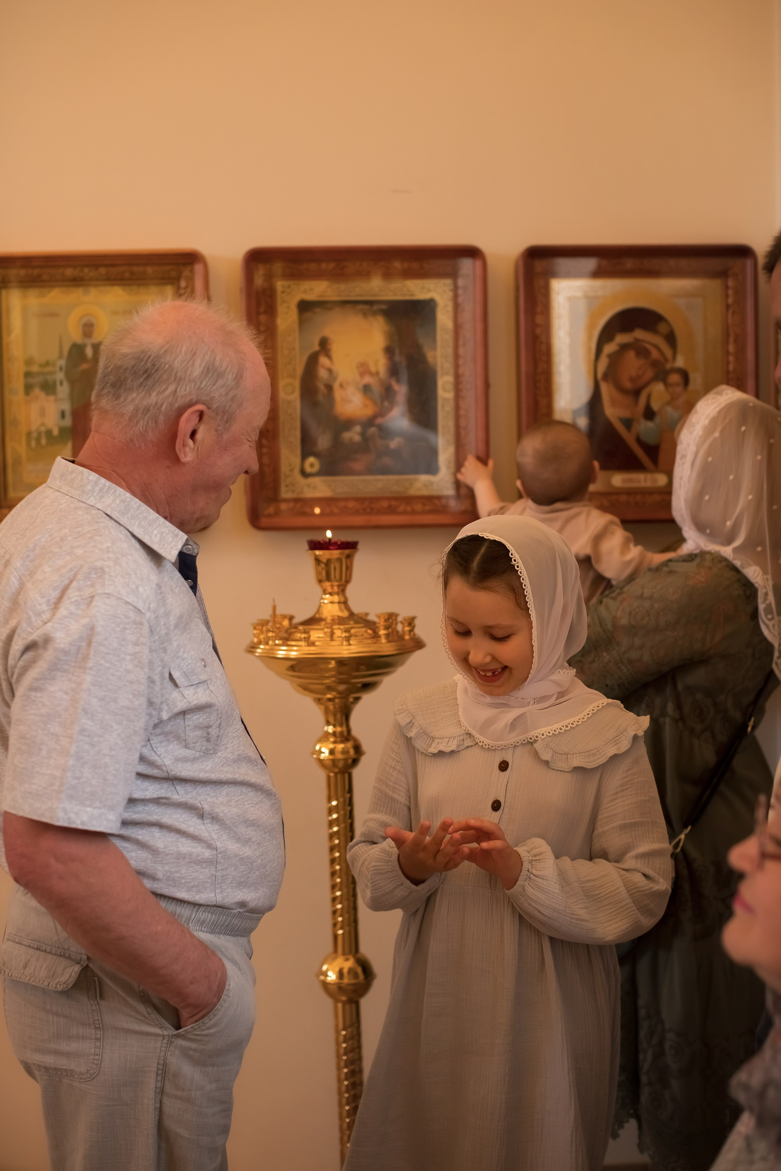 Таинство Крещения Мирона. Семейный и детский фотограф в Саратове Полина Коткина