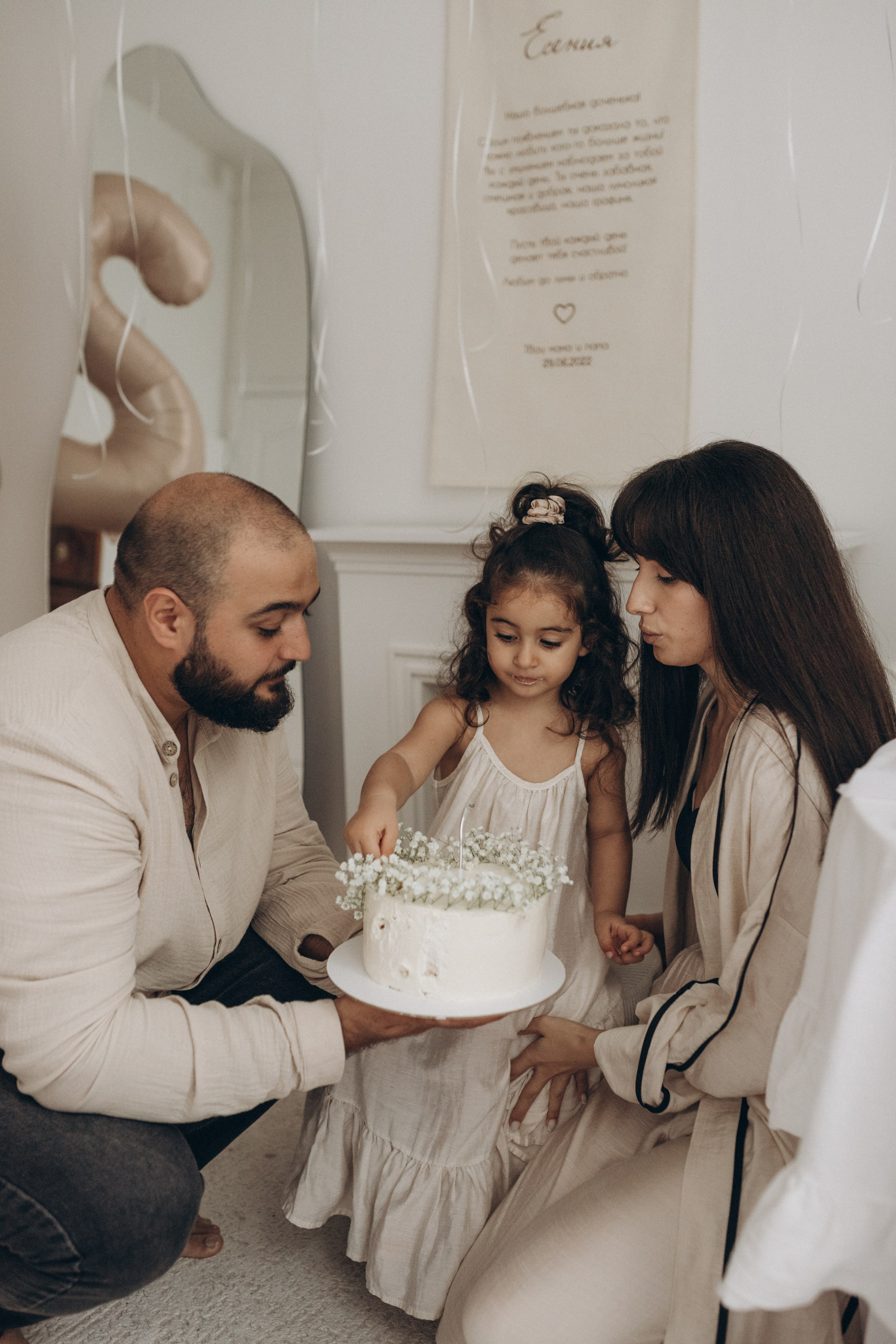 Есения 2 годика. Фотограф новорожденных в Тюмени