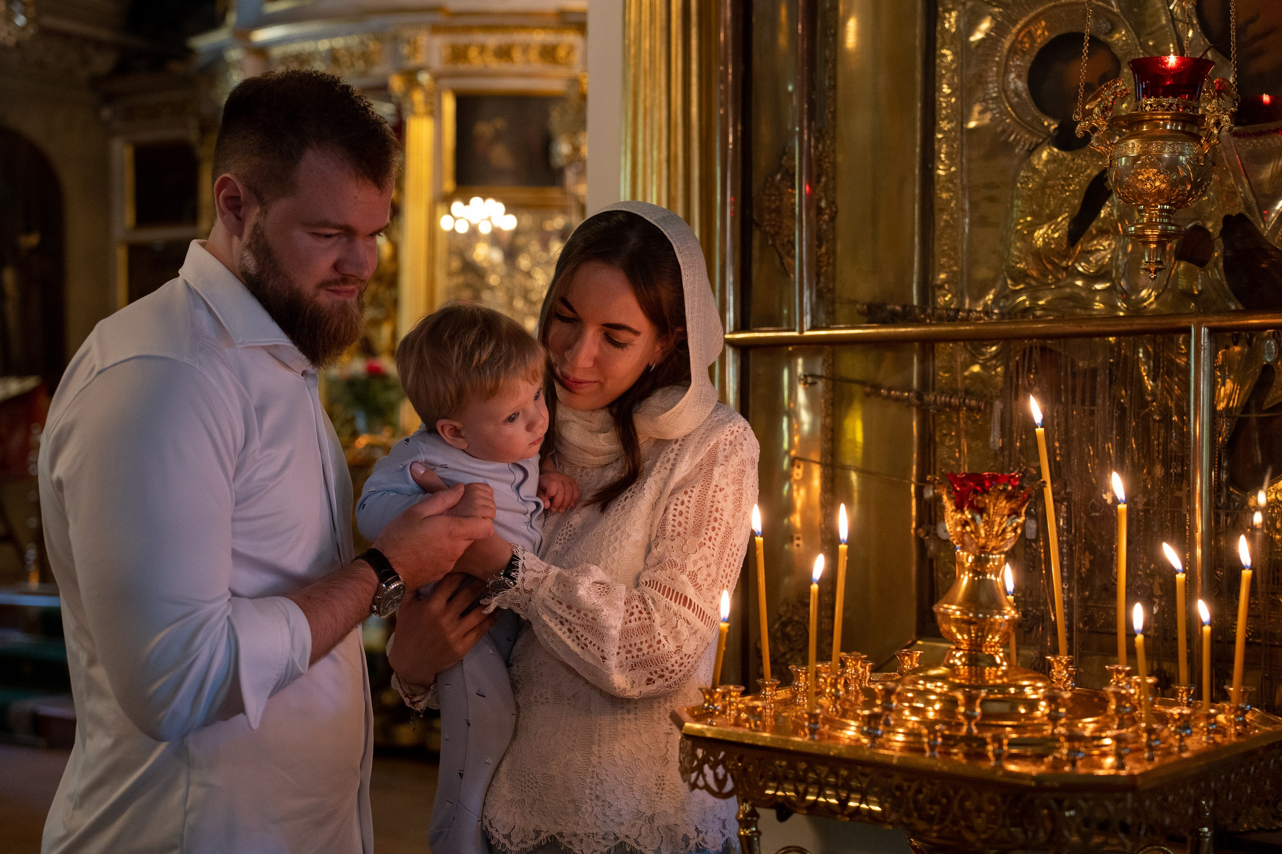 Крестины в Москве. Портретный фотограф Олеся Владимирова в Москве