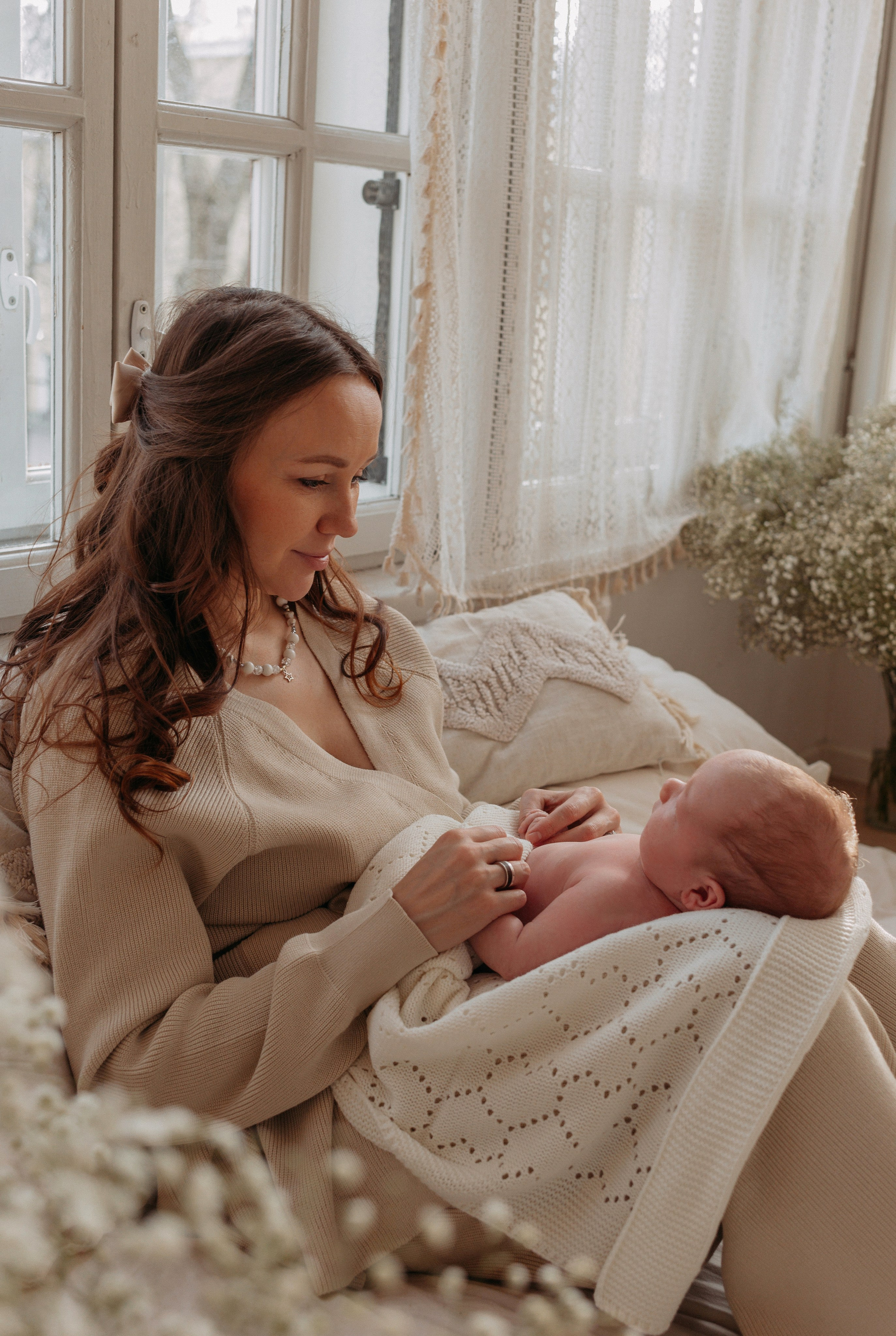Мама и малышка (Balcone Studio). Фотограф в Санкт-Петербурге Гарипова Валерия