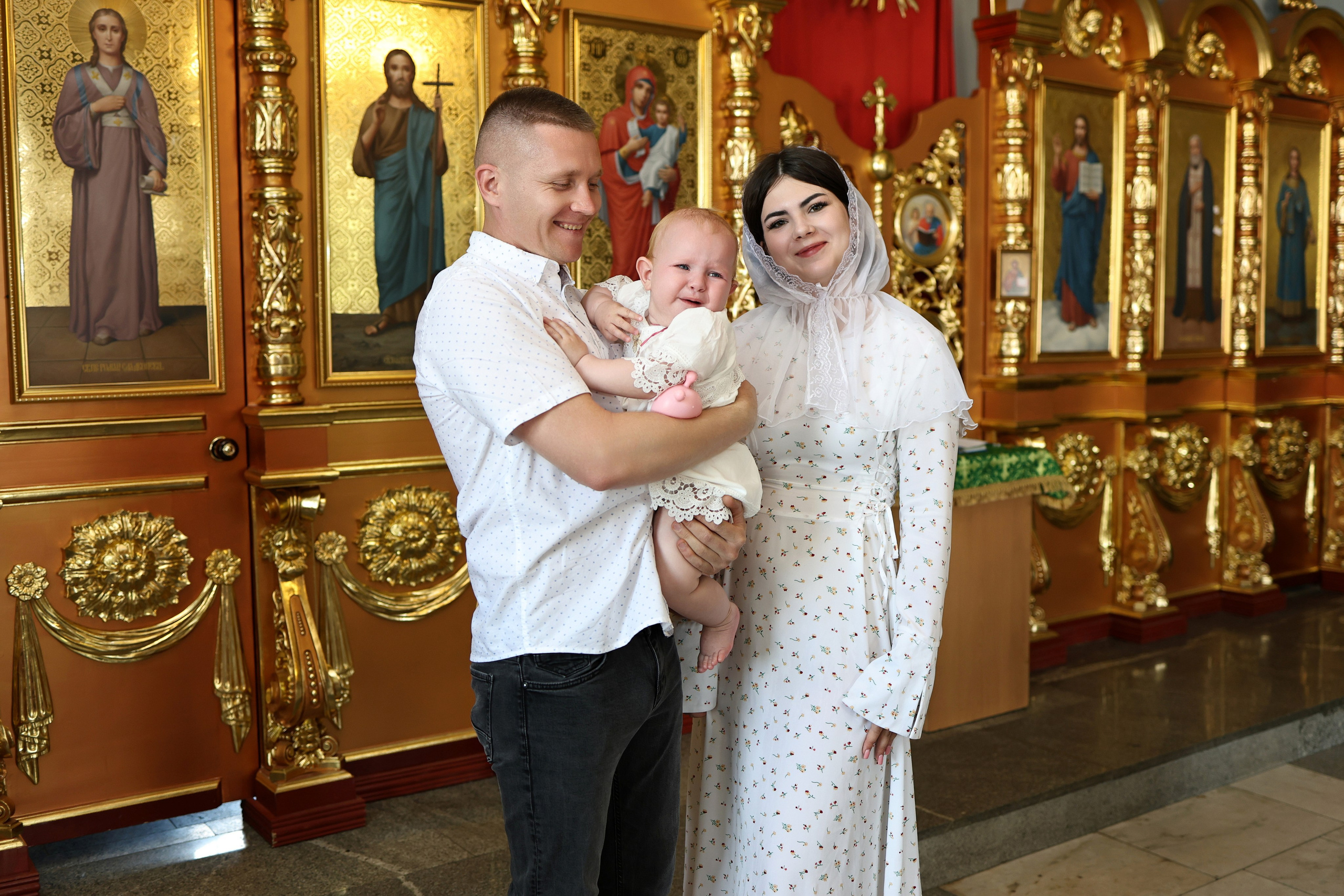 Крещение Варвары. Свадебный и семейный фотограф в Воронеже Ксения Воротникова