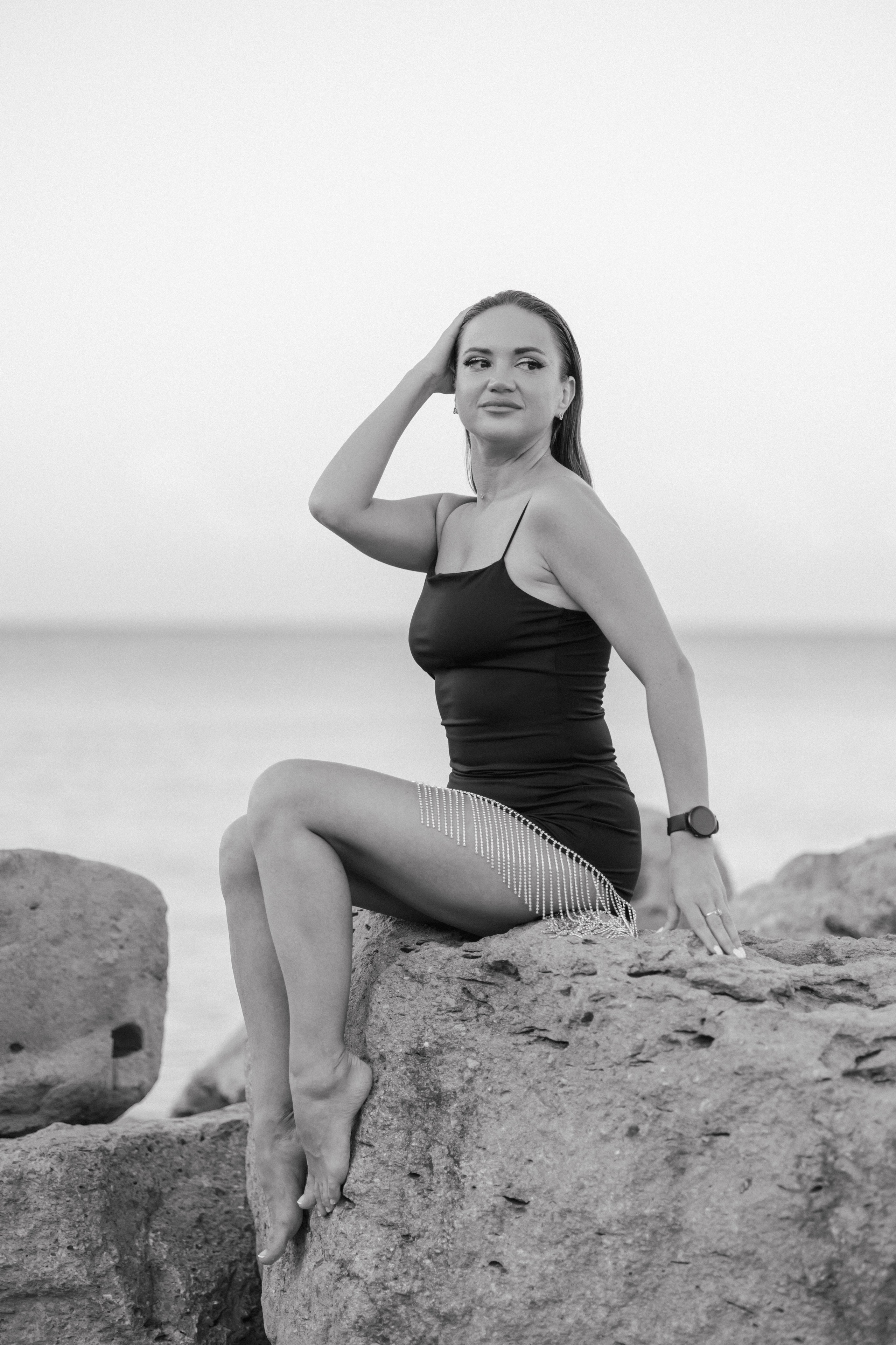 Рассвет на берегу моря. Семейный и портретный фотограф в Геленджике Любовь Бодрова