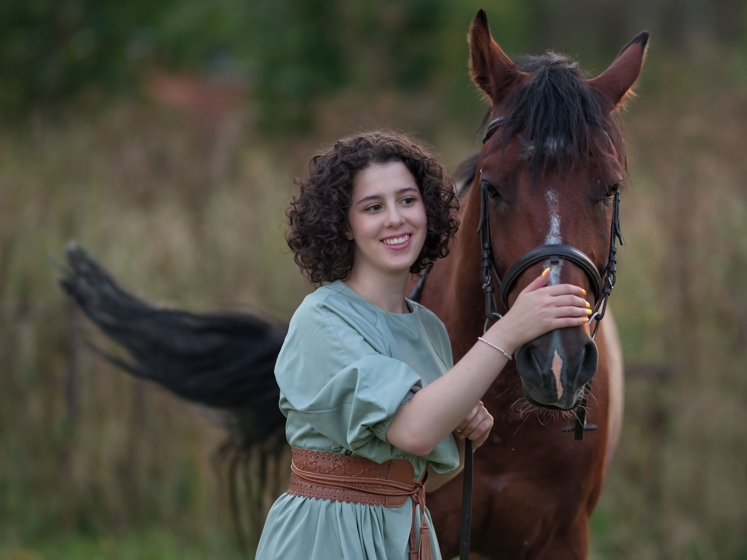 Конная фото прогулка Троицк москва