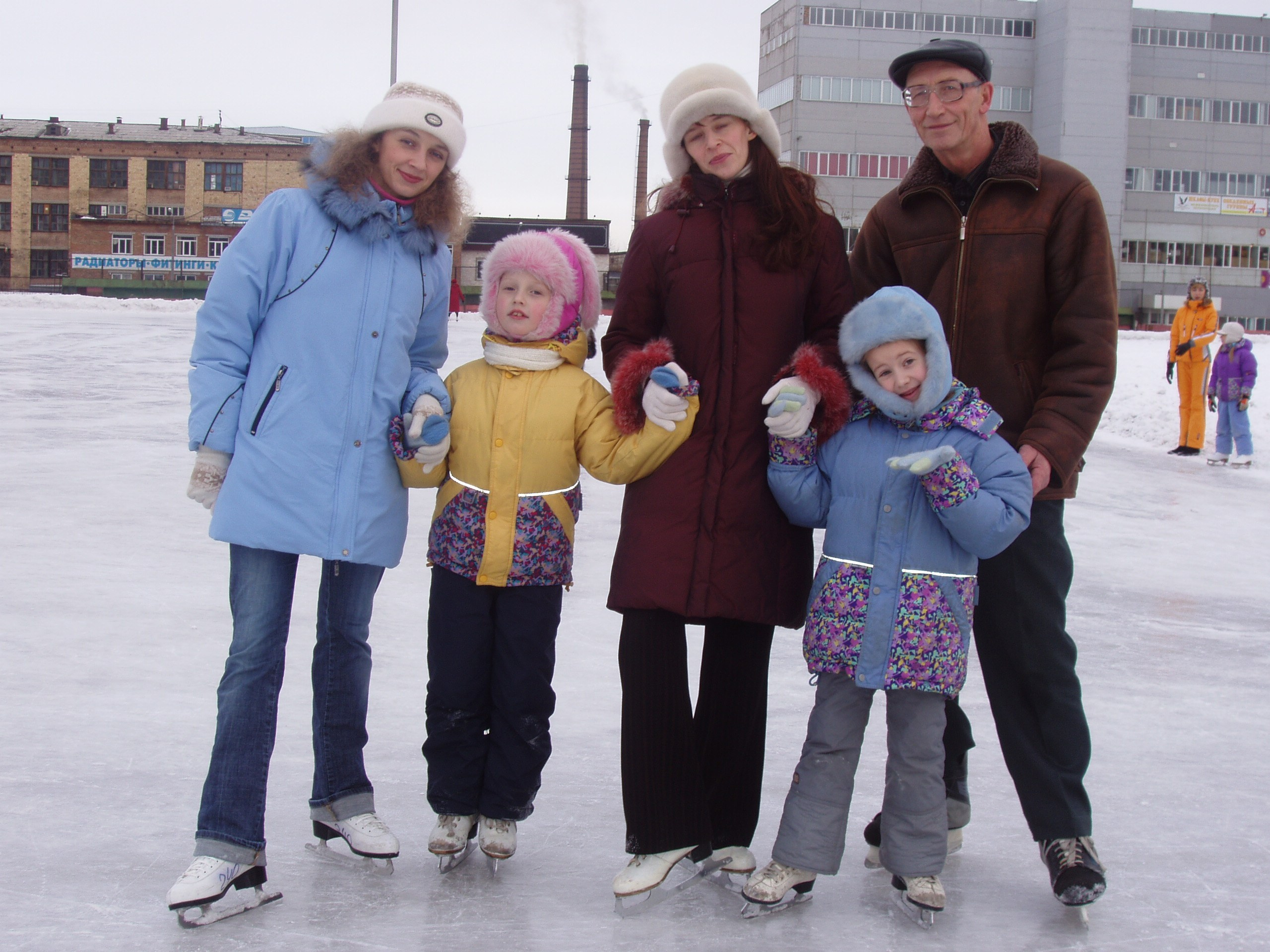 Каток 07.01.2007. Семейный, Свадебный фотограф СПБ Питер— Романова Екатерина