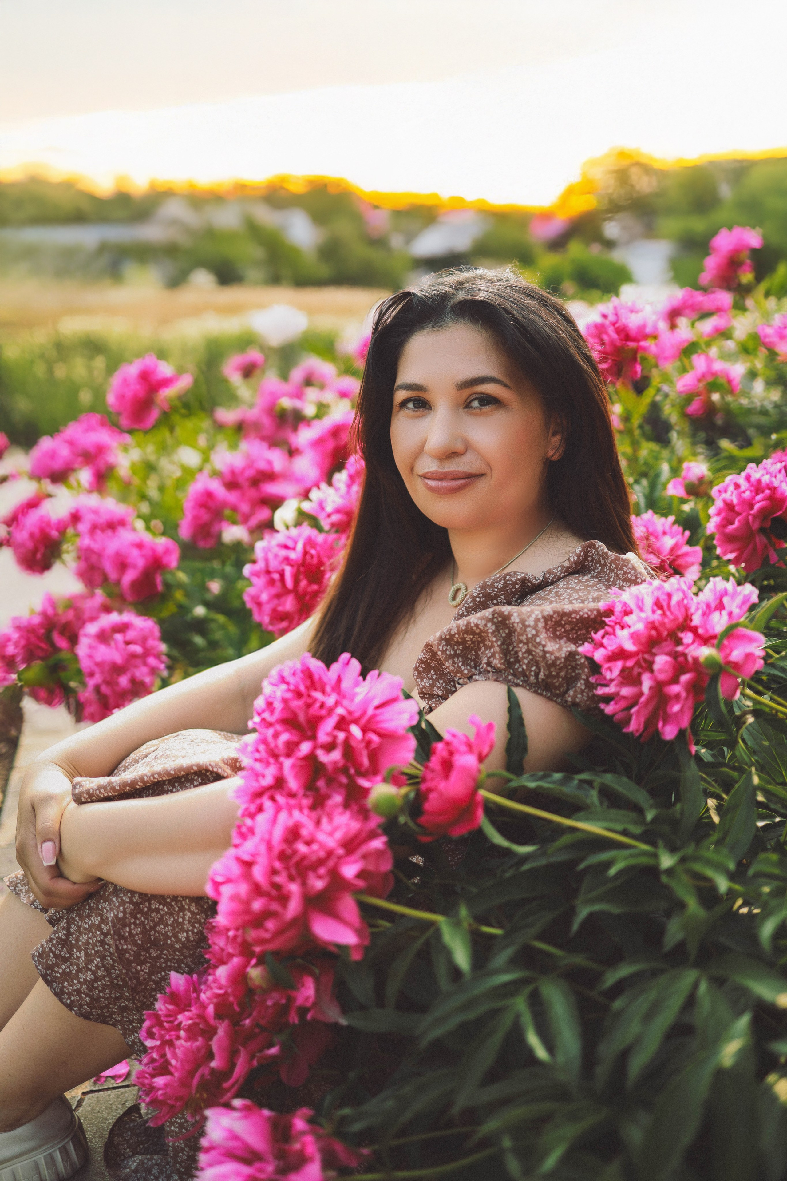 Фотосессия в пионах.Семейная съемка. Иванова Ирина Свадебный и семейный фотограф г. Уфа