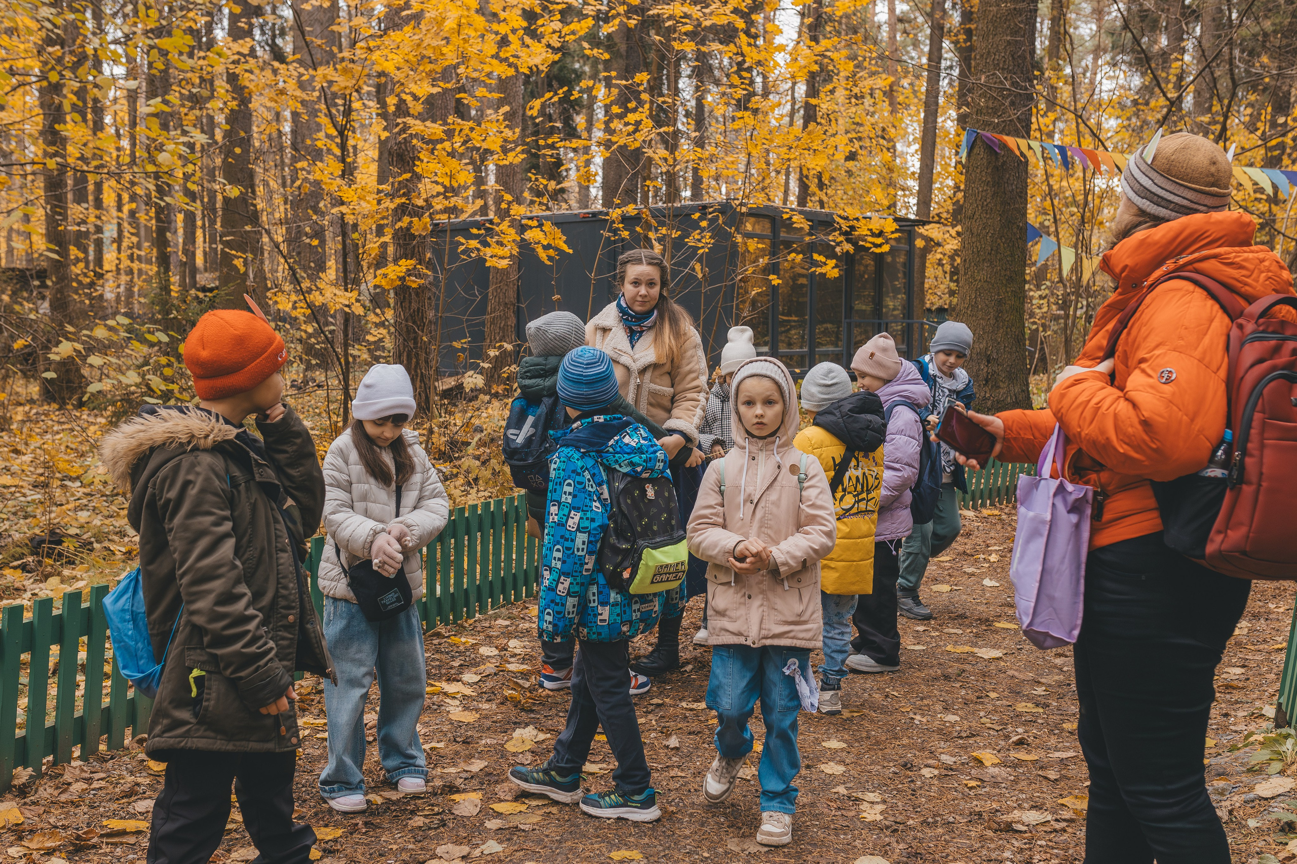 Репортаж школьной экскурсии. Семейный и женский фотограф в Москве Надежда Воробьева