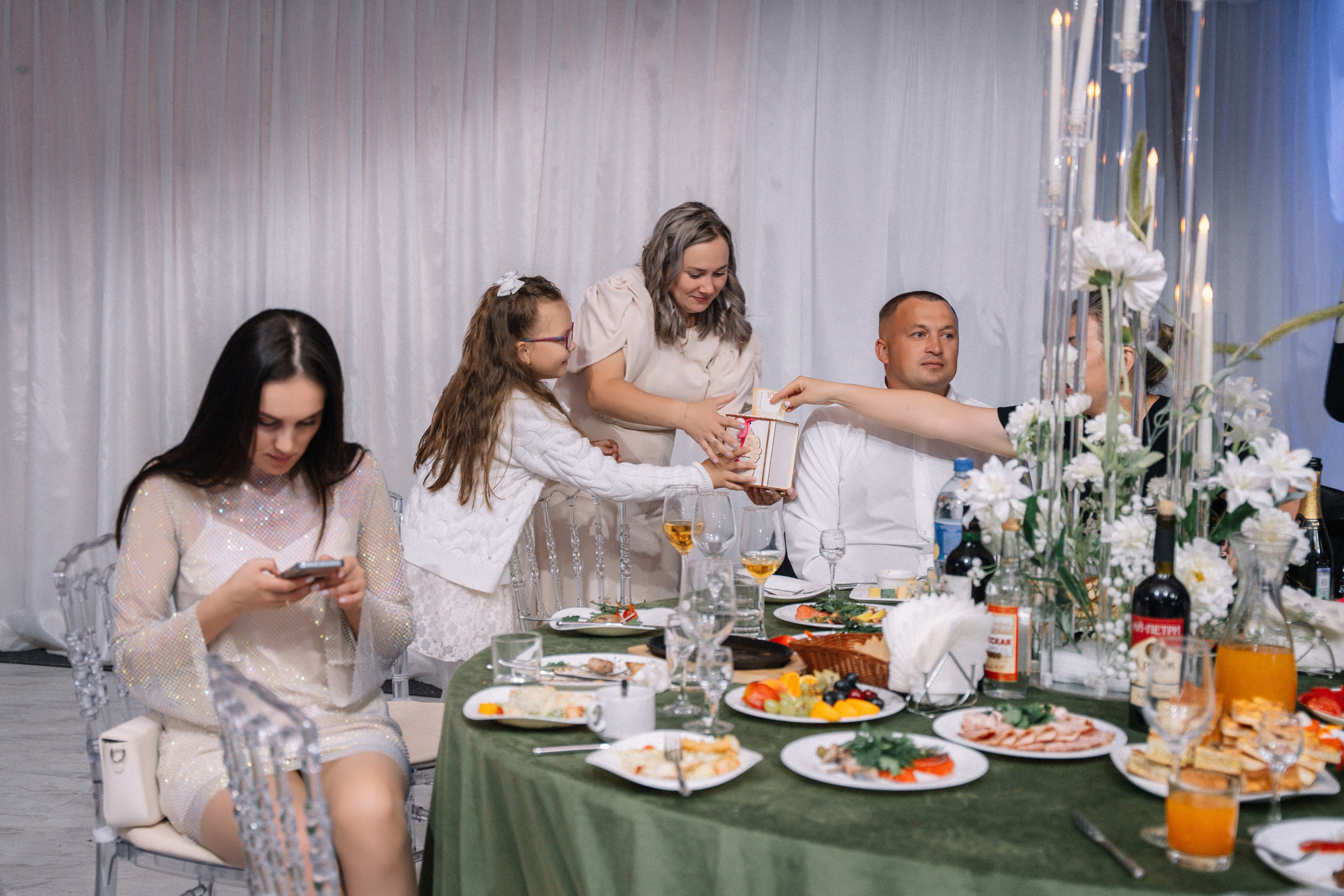 Съёмка банкета. Свадебный фотограф видеограф Чебоксары