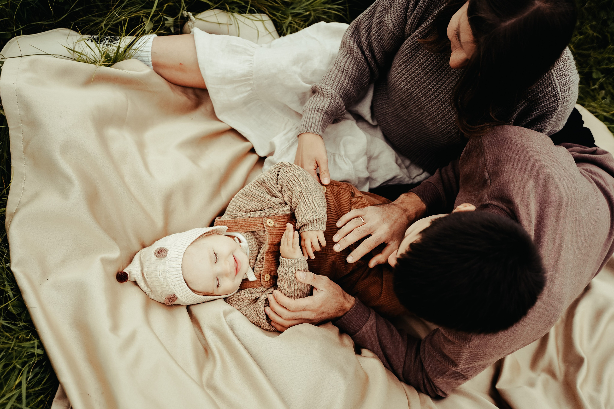 Семейная фотосъемка в поле. Бирск