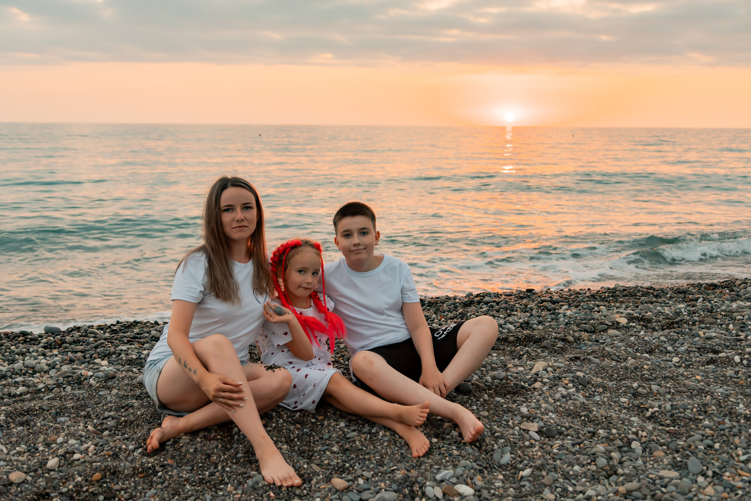 Прогулка у моря. Семейный фотограф в Сочи, Лоо, Дагомысе, Вардане Кучумова Олеся