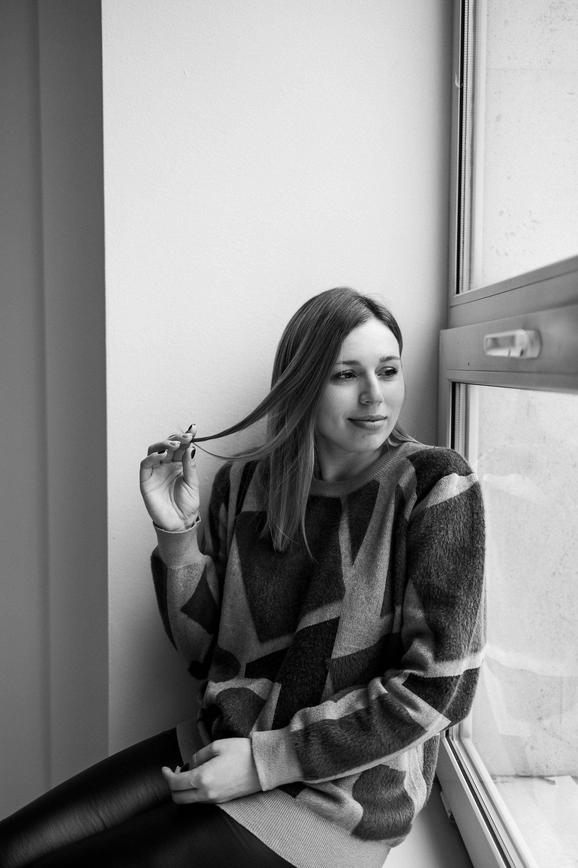 Первая портретная фотосессия Юлии. Семейный и детский фотограф, женский портрет Москва Светлана Мертикова