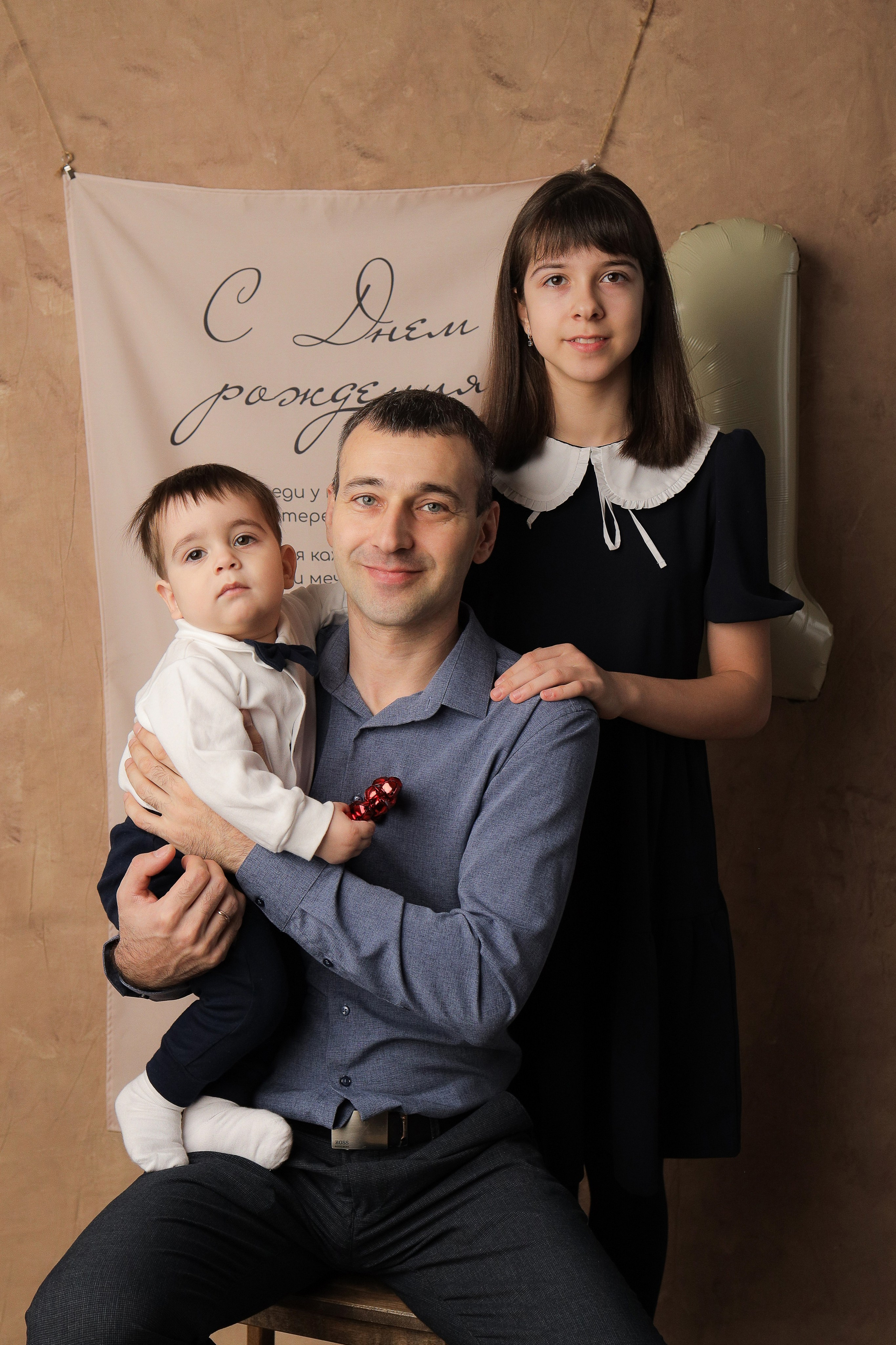 Владимир, 1 годик. Фотограф новорожденных в Новокузнецке Анна Горошникова