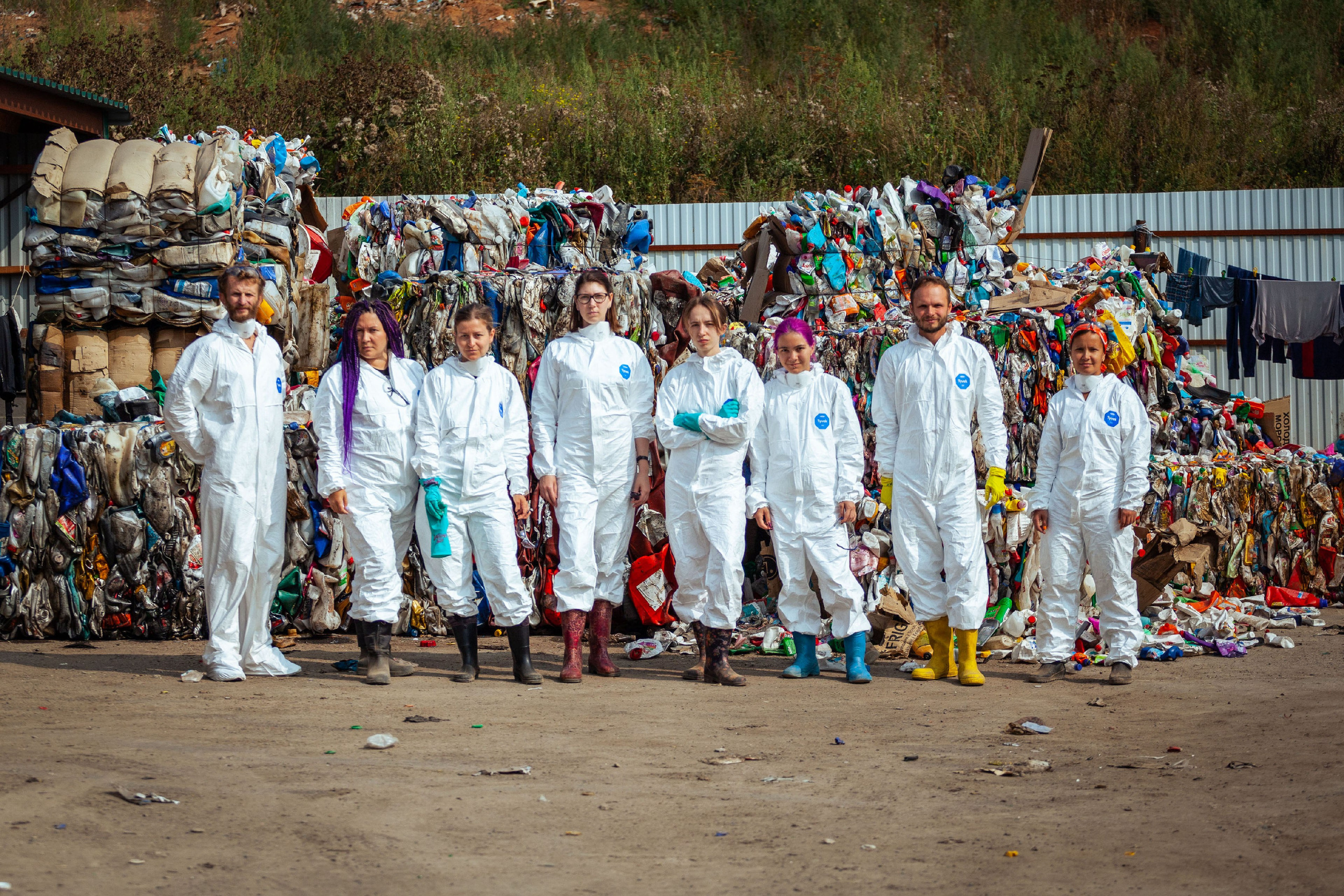 Анализ ижевского полигона ТБО [10-11 августа 2021 г.]. Фотограф Виноградов Константин