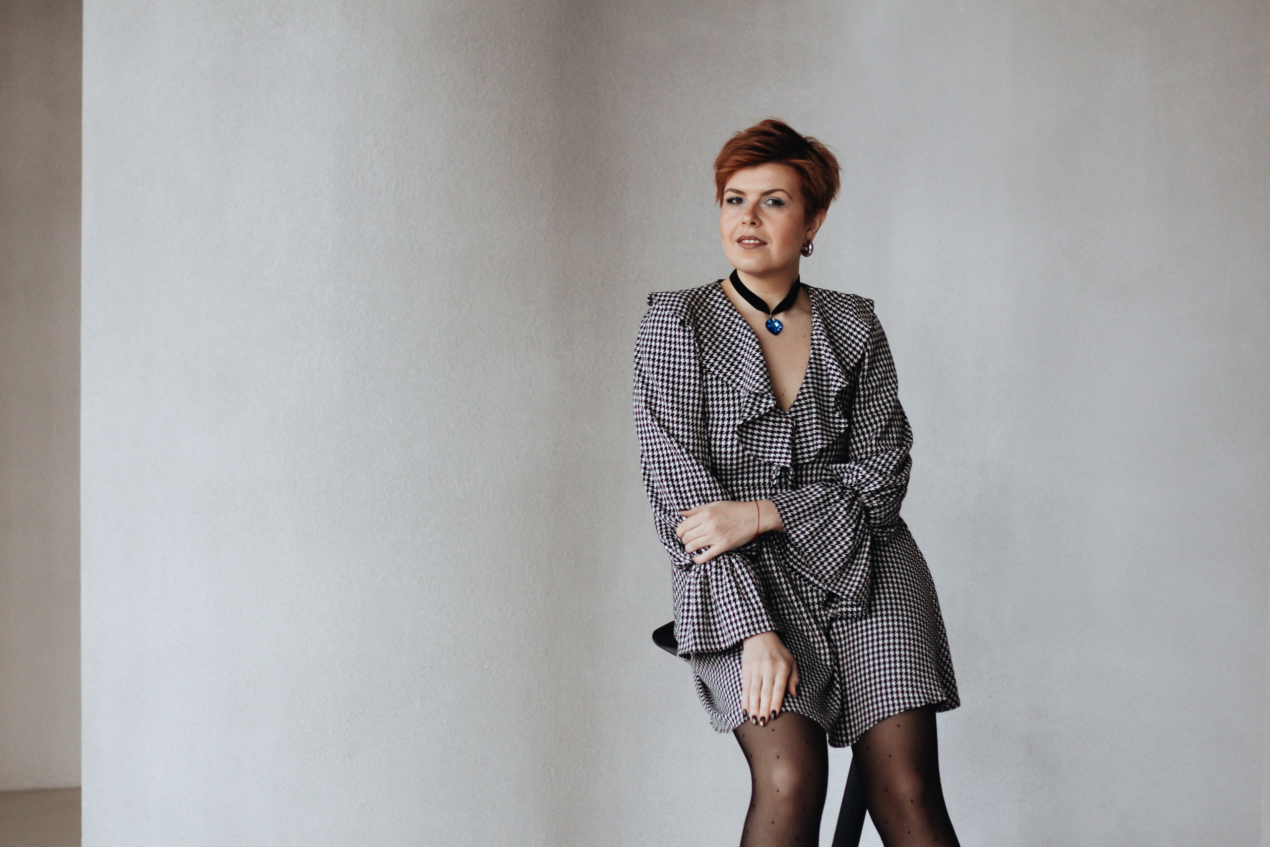 Анастасия. Портрет в студии. Новогодняя фотосессия Екатеринбург. Фотограф в Екатеринбурге Пойгина Елена