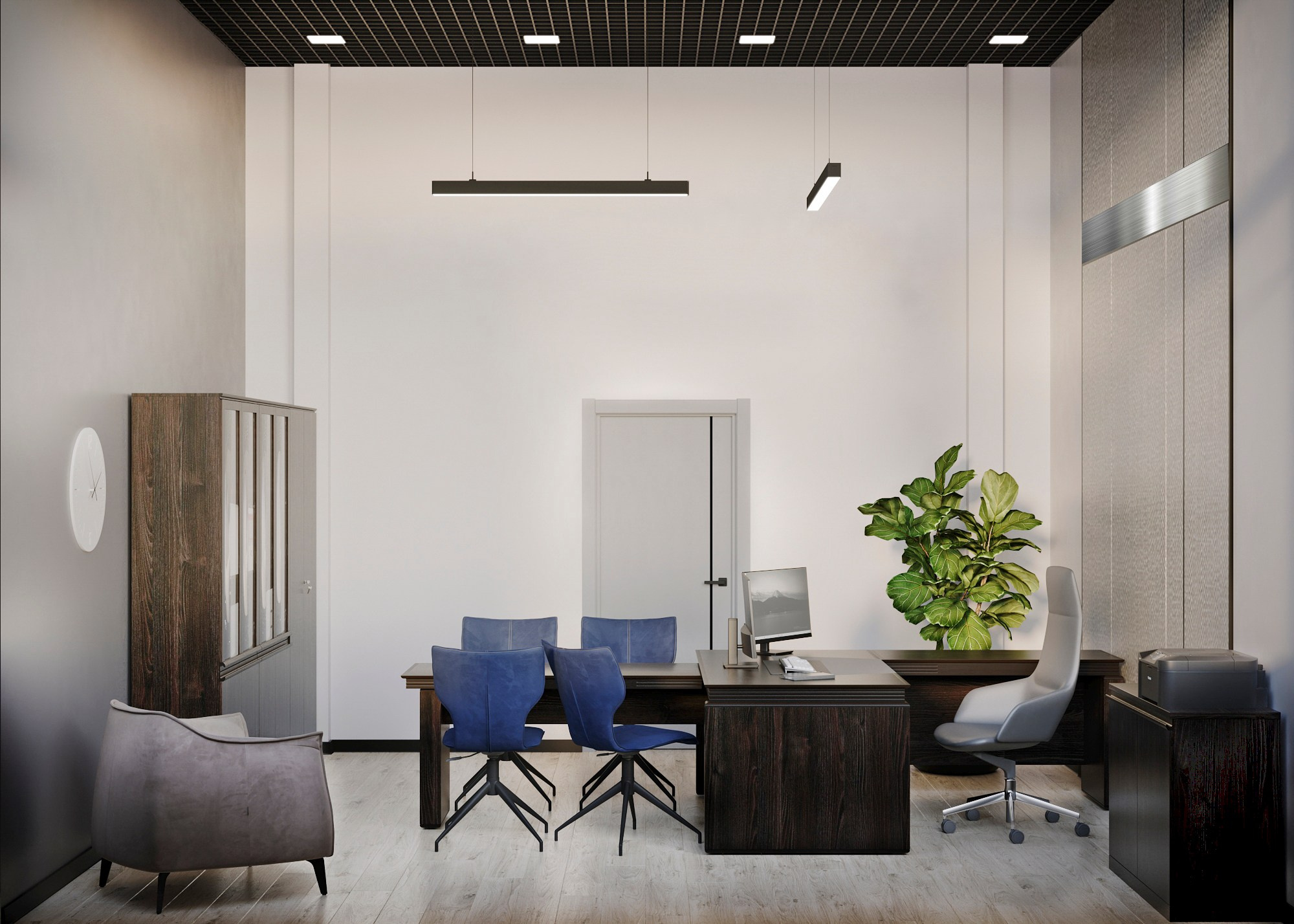 Офис компании Красносельское ш. Дизайнер интерьера в Санкт-Петербурге Ольга Рытаровская