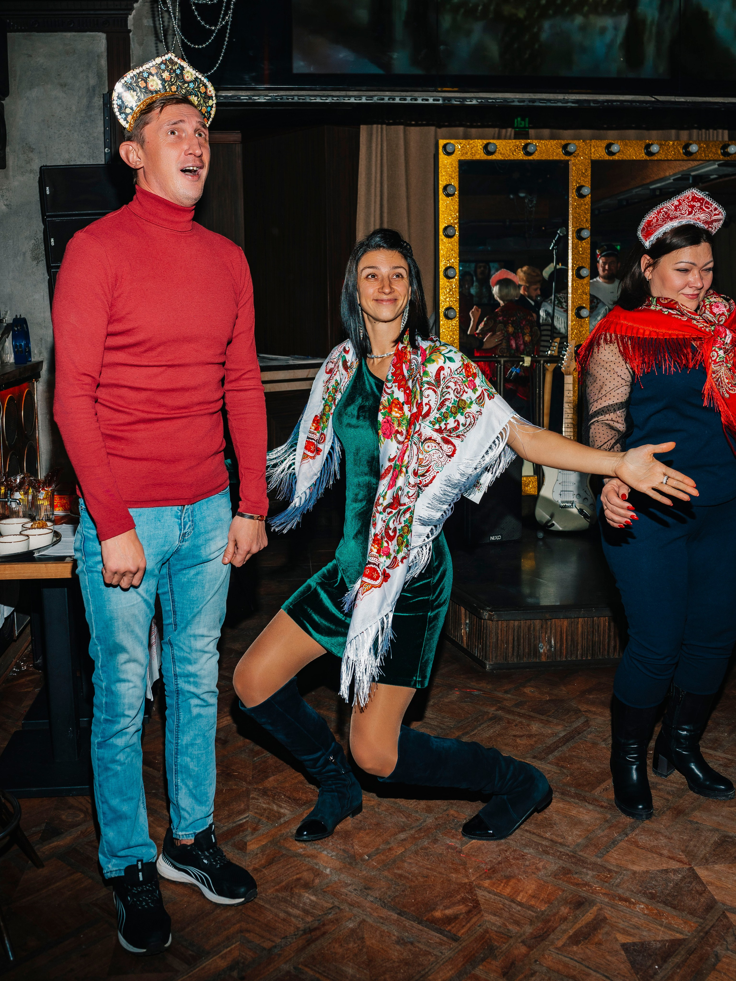 Russian новый Year. Портретный фотограф Москва Белогорцев Сергей