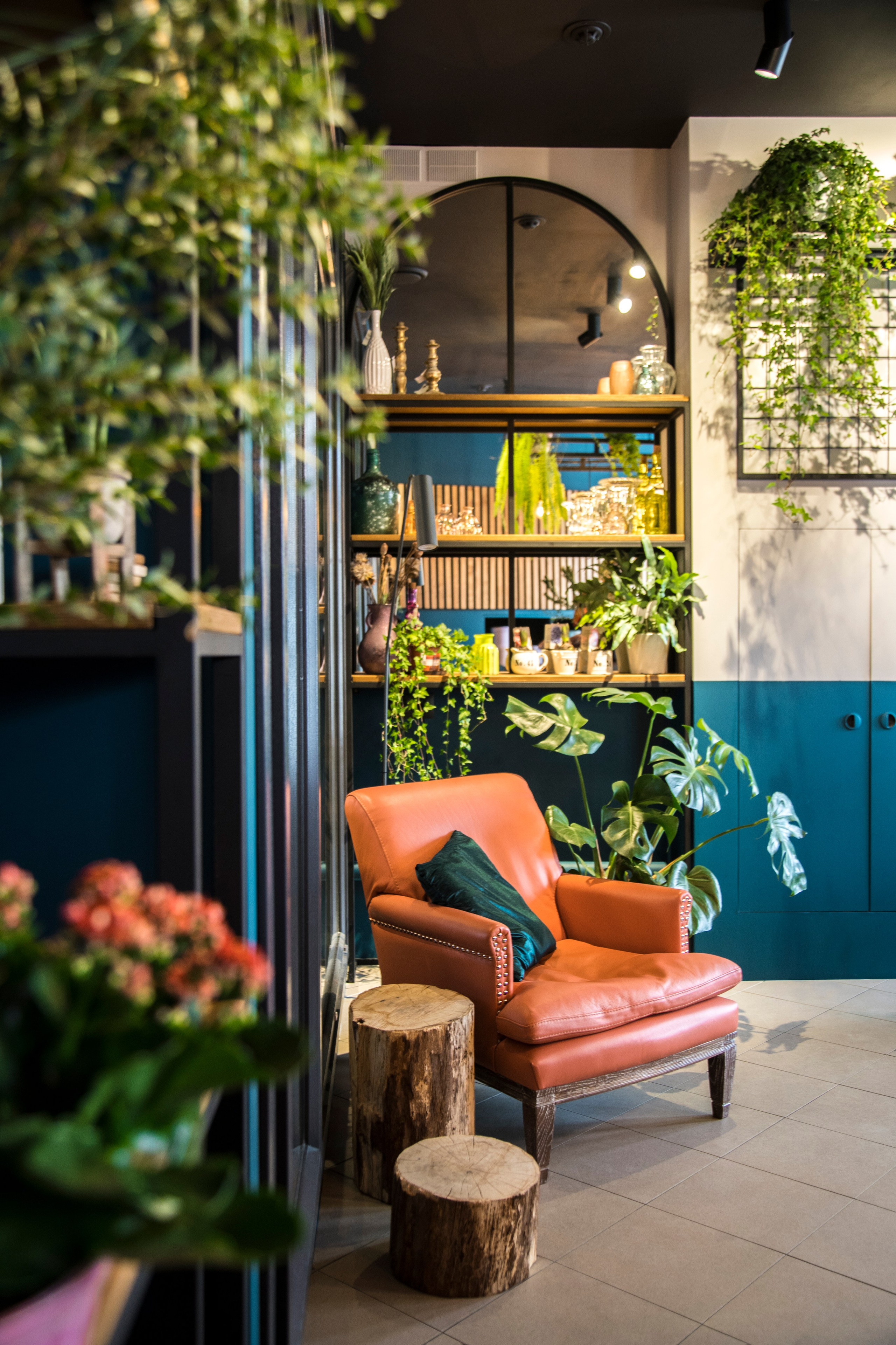 Цветочный магазин. MIRRO STUDIO Дизайн интерьера и реализация под ключ Варшава