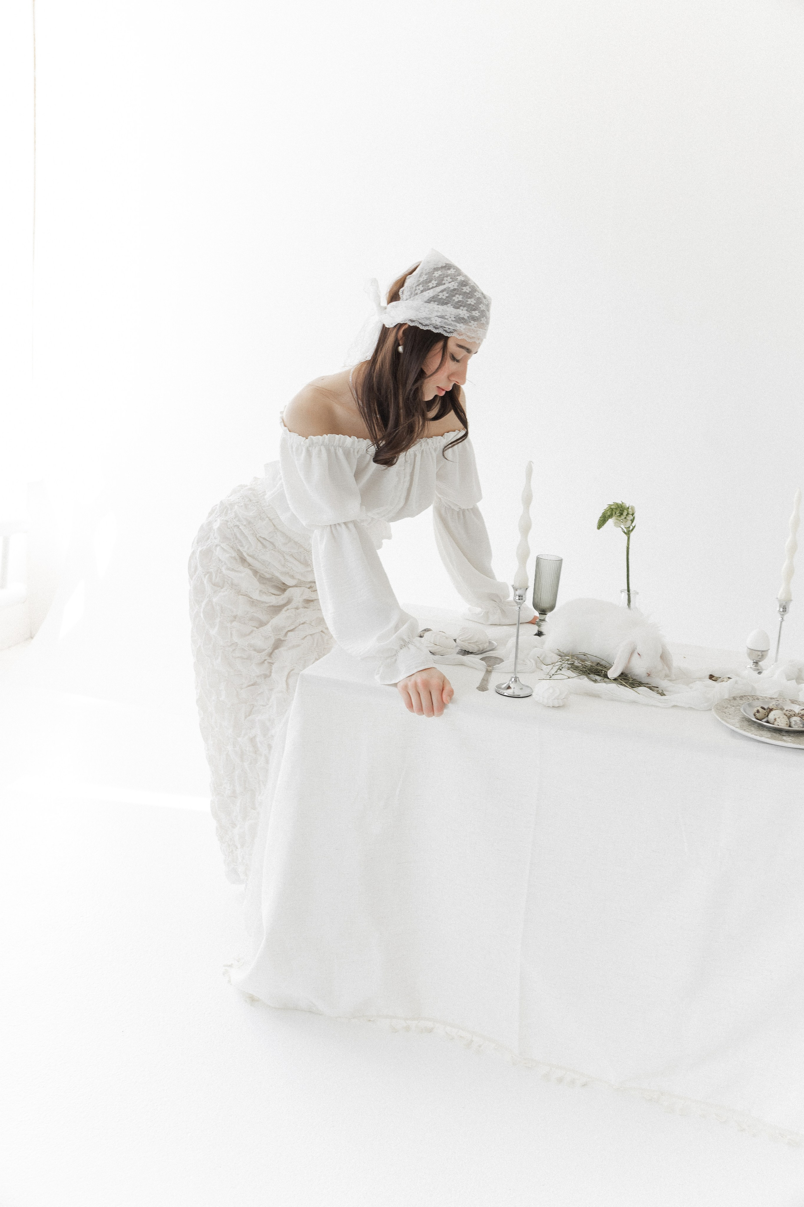 Творческая съемка к Пасхе с кроликом. Главная