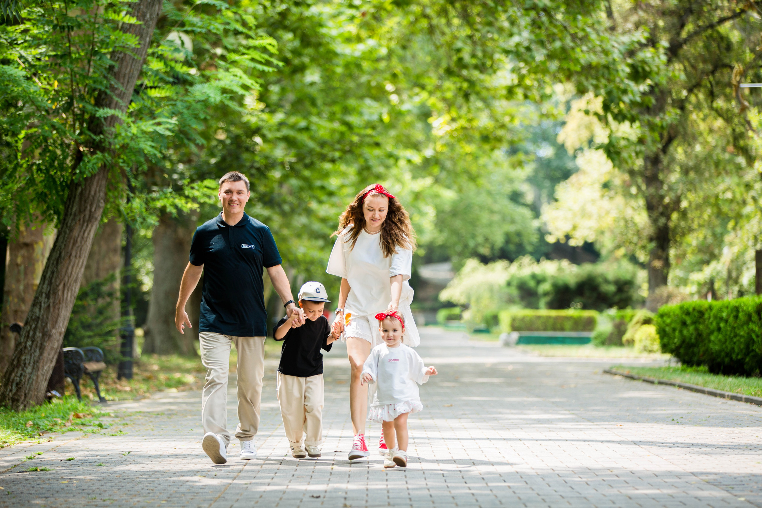 Прогулка в Городском парке Краснодар. Свадебный семейный и детский фотограф в Краснодаре Карина Федоровская