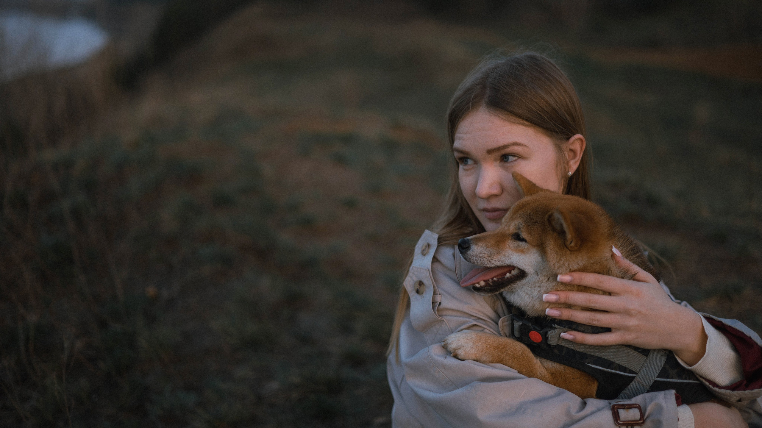 Аня и Шани. Фотограф-анималист Богданова Полина