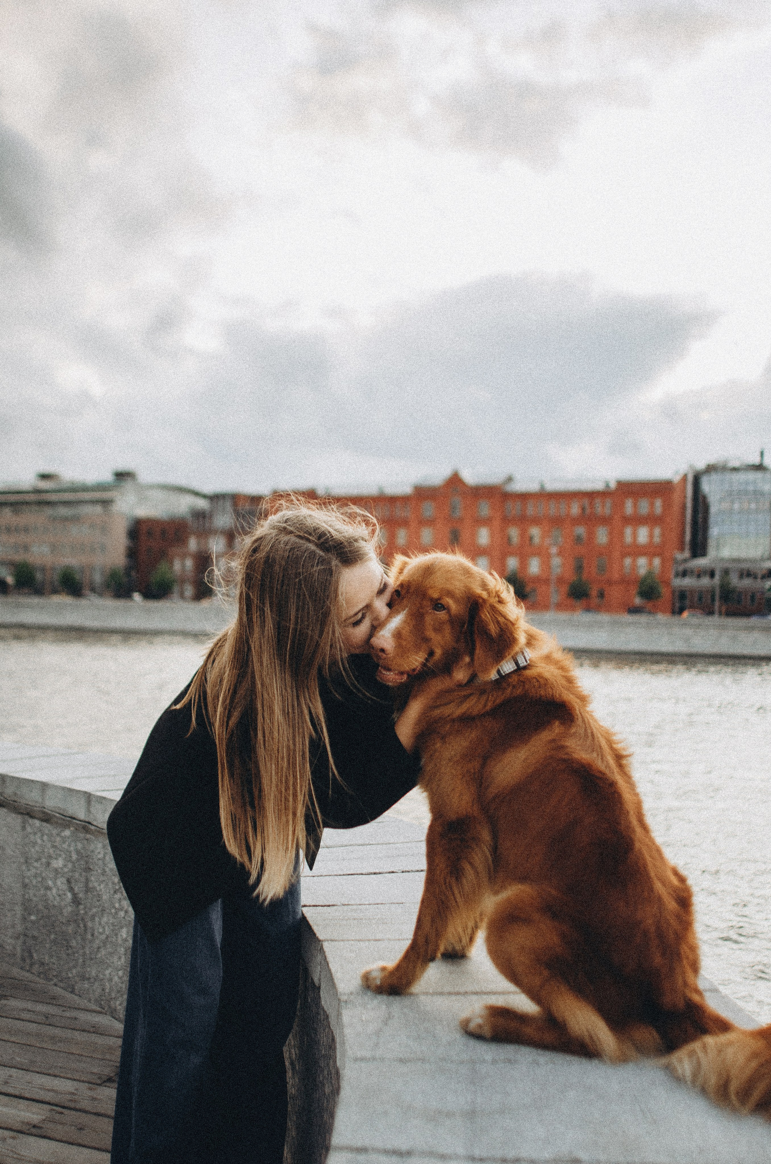Алина и Бис. Фотограф-анималист Богданова Полина