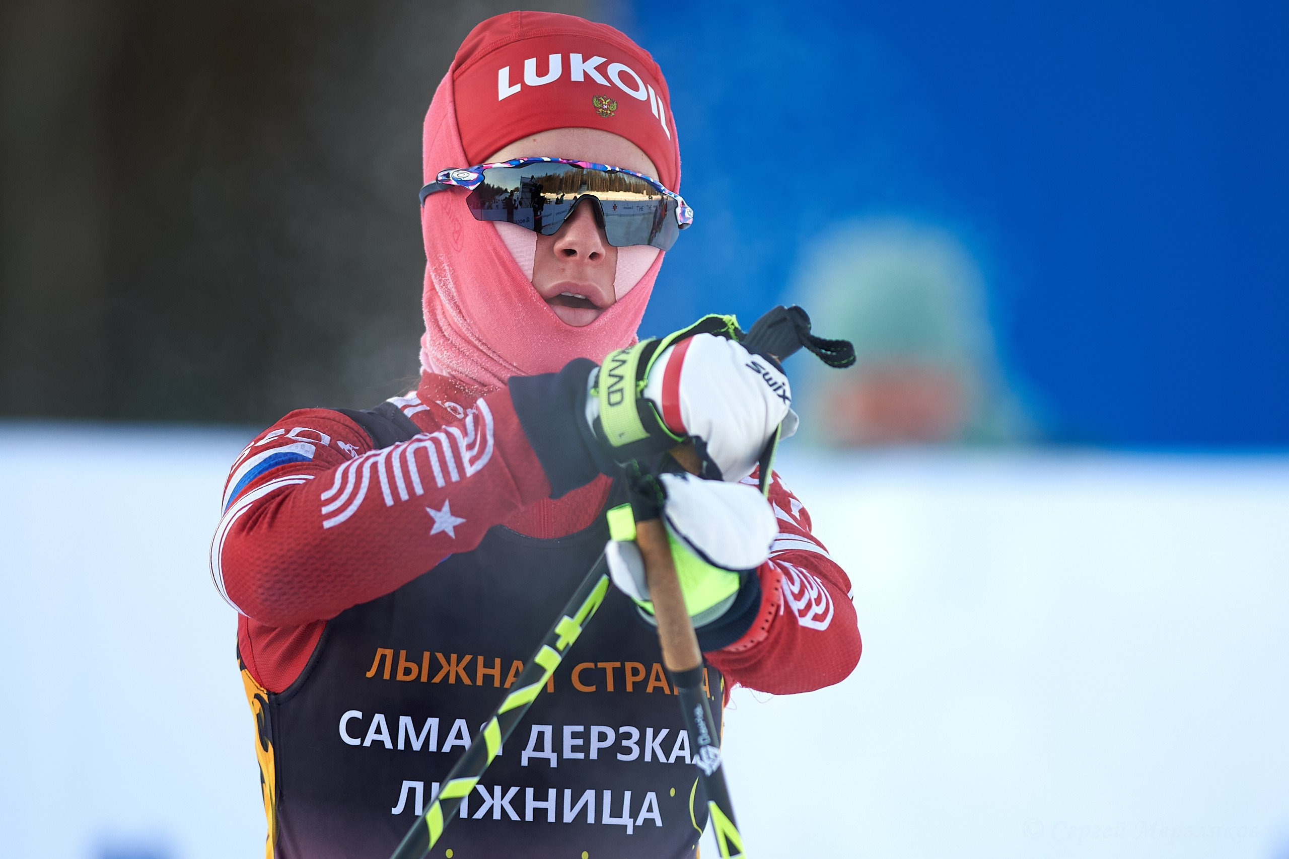 VI этап ФосАгро Кубка России по лыжным гонкам. Спринт. Ижевск 25.01.2025. Спортивный репортажный фотограф в Ижевске Сергей Мерзляков