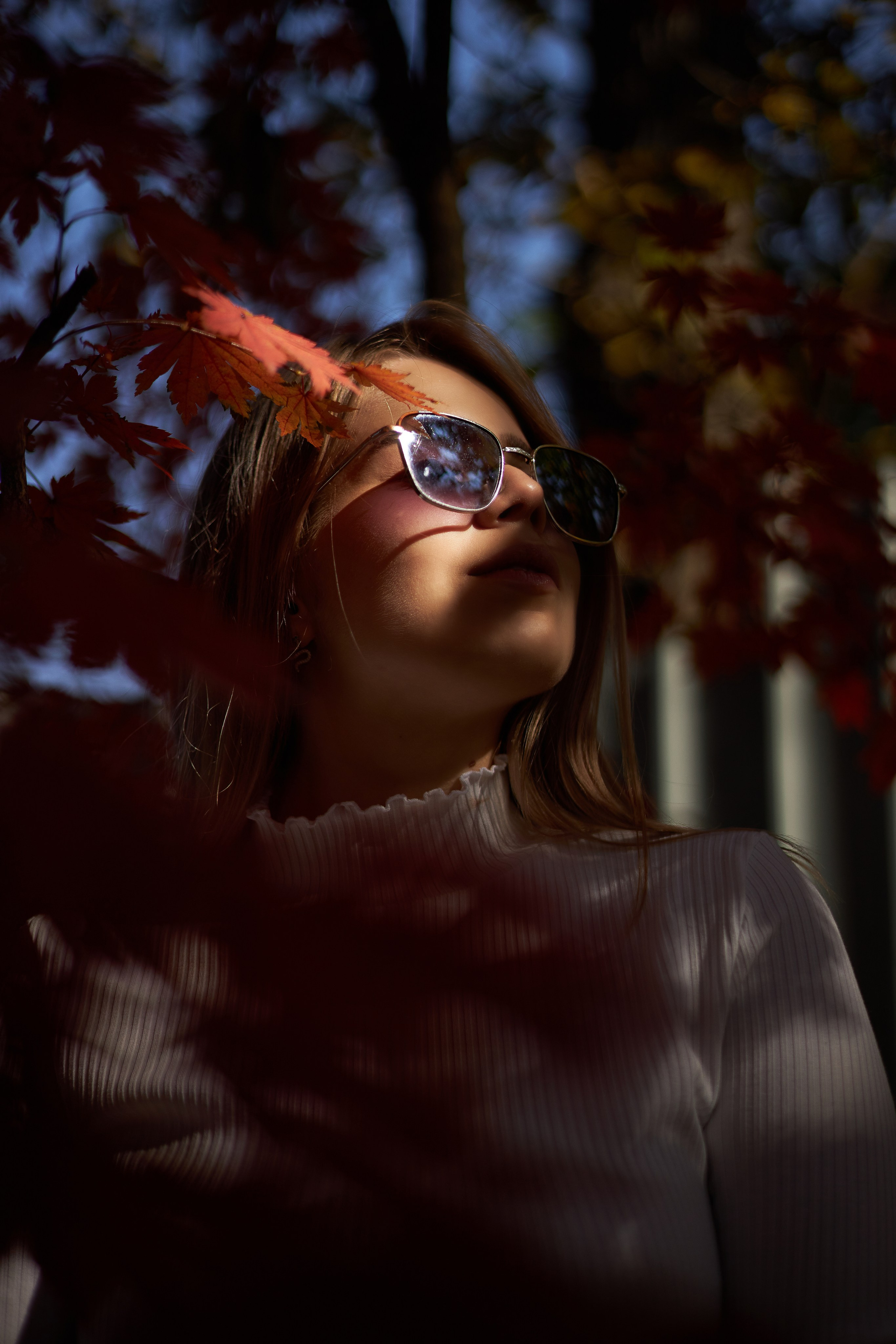 Уличная фотосессия осенью. Фотограф Елена Мосина