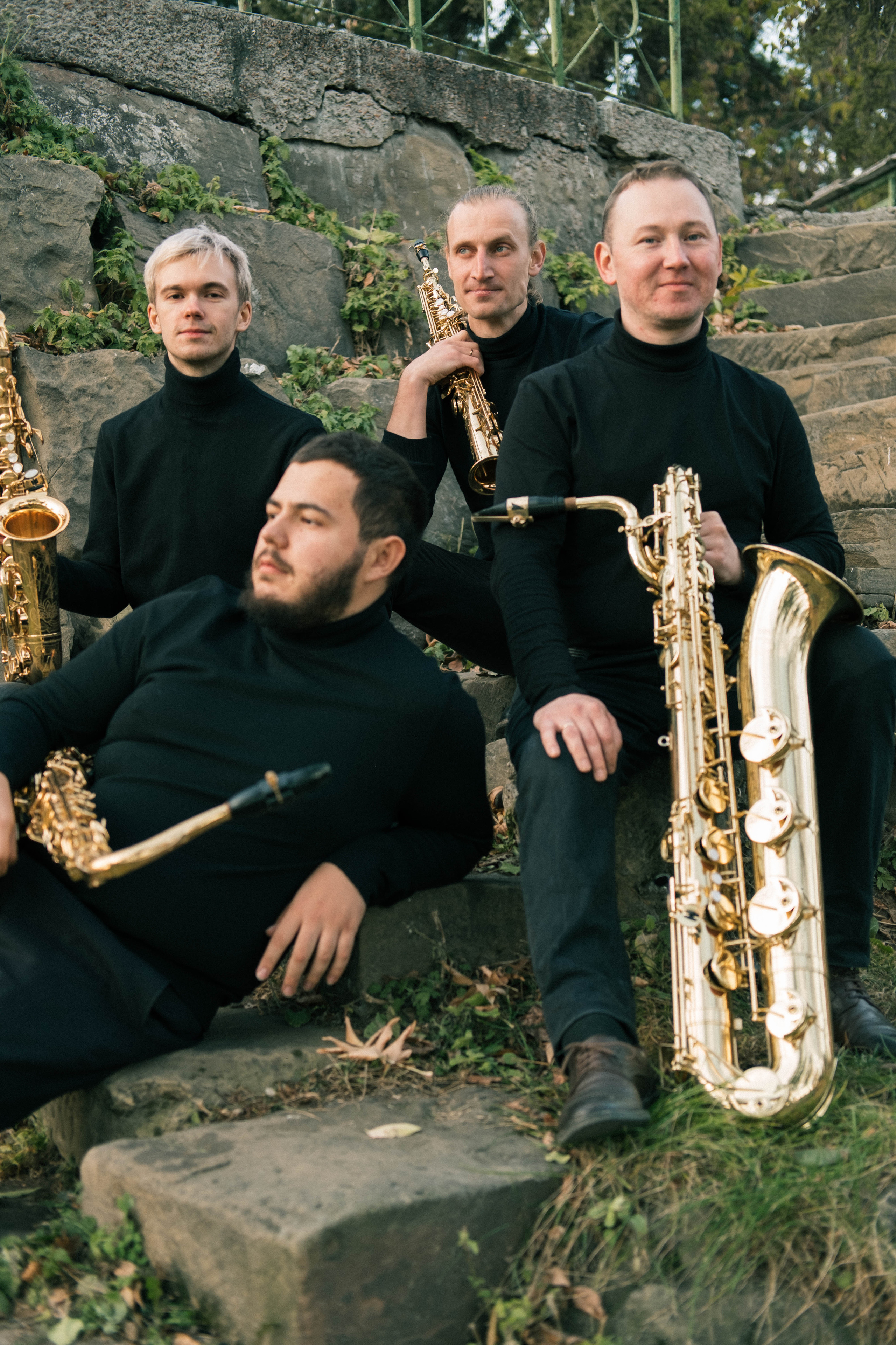 Квартет саксофонистов. Фотограф в Иркутске Анна Мирошникова