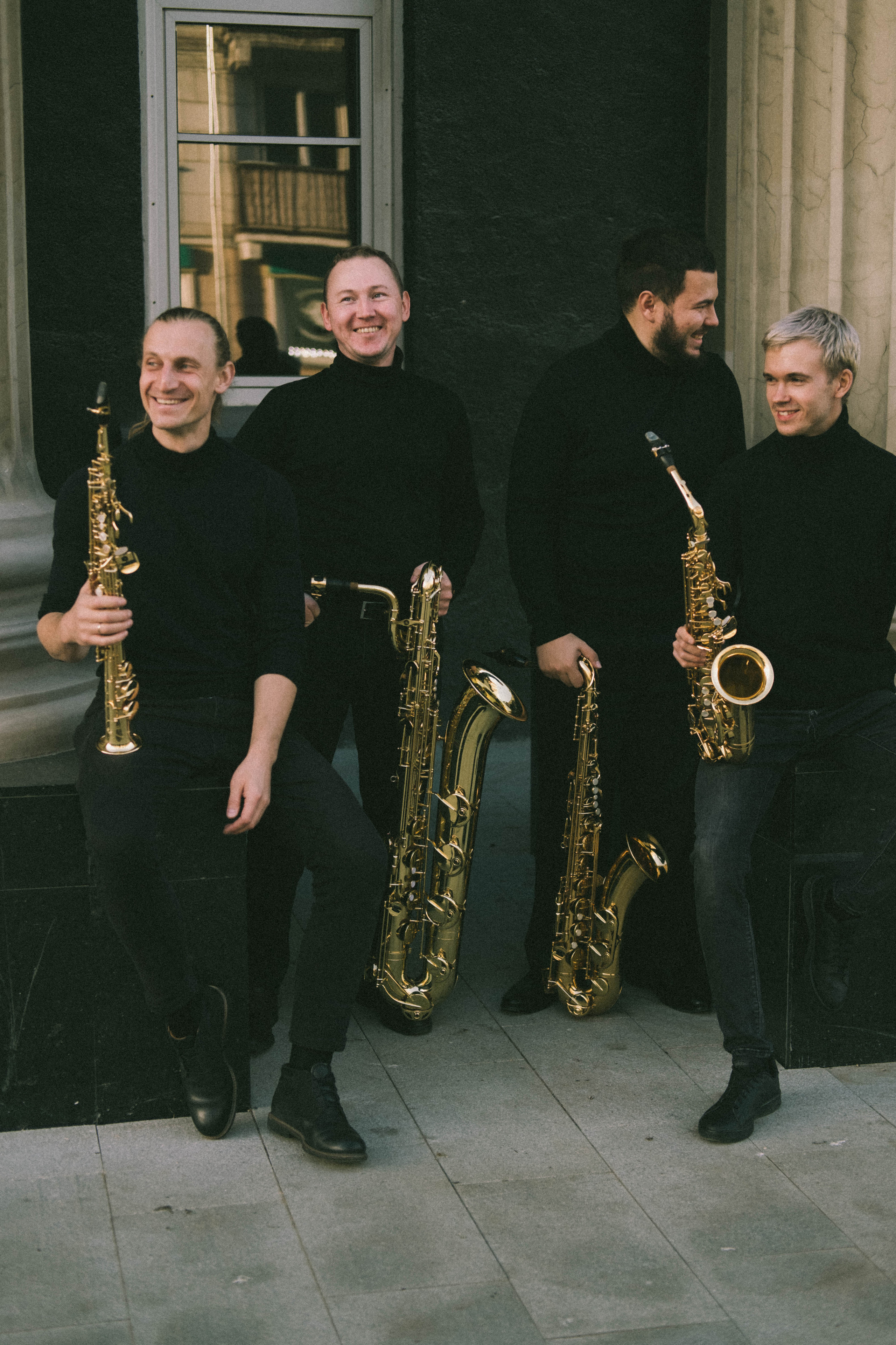 Квартет саксофонистов. Фотограф в Иркутске Анна Мирошникова