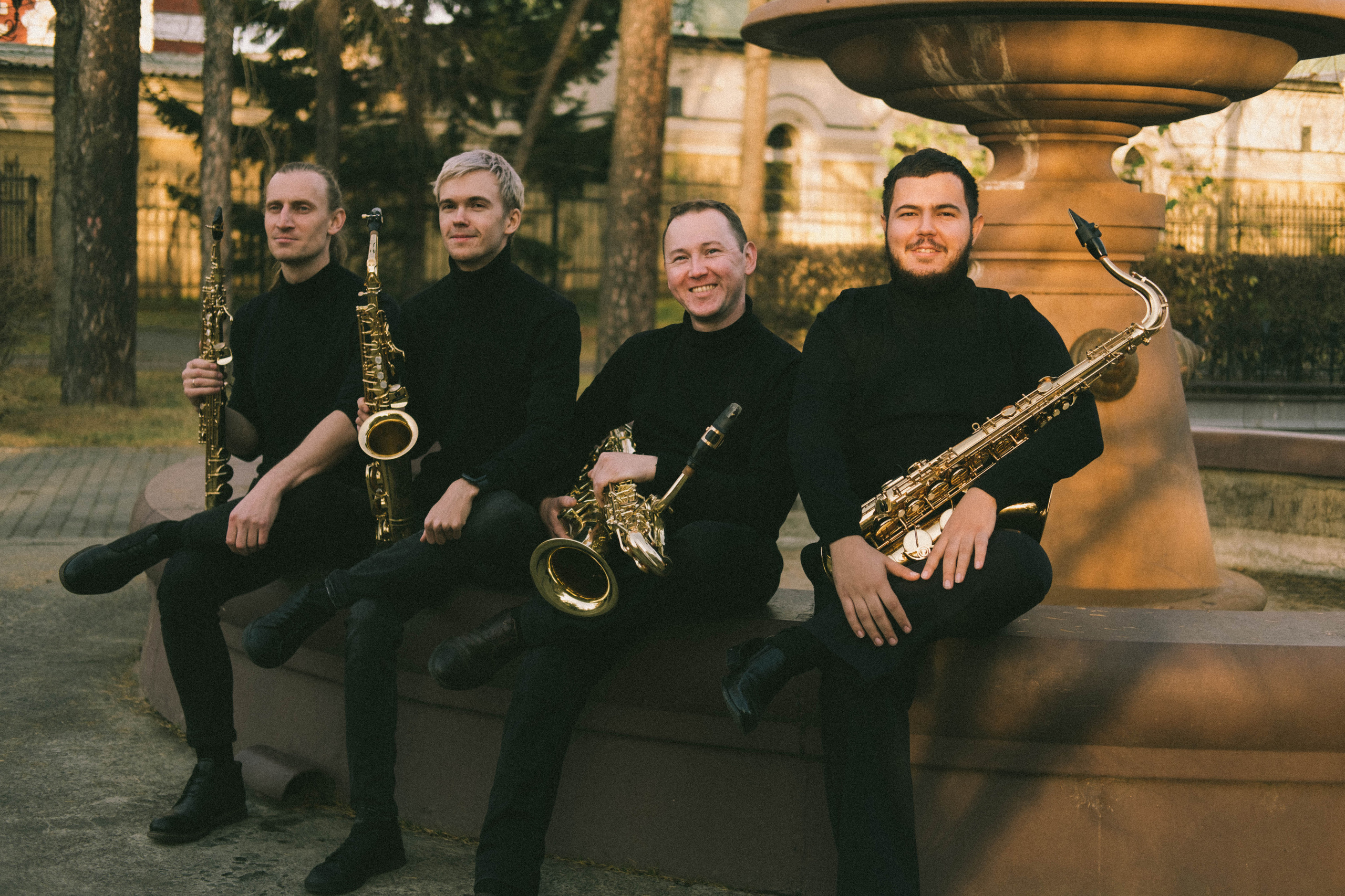 Квартет саксофонистов. Фотограф в Иркутске Анна Мирошникова