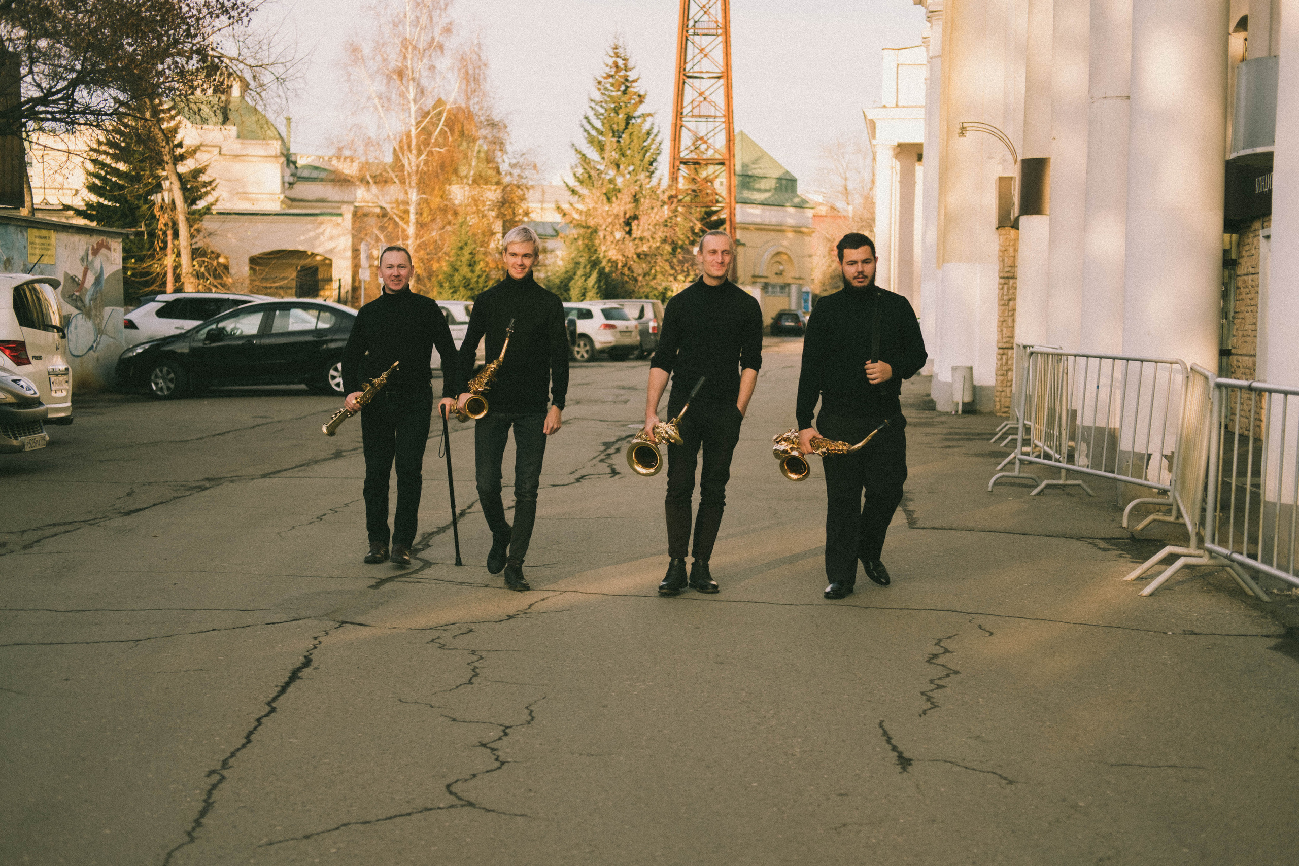 Квартет саксофонистов. Фотограф в Иркутске Анна Мирошникова