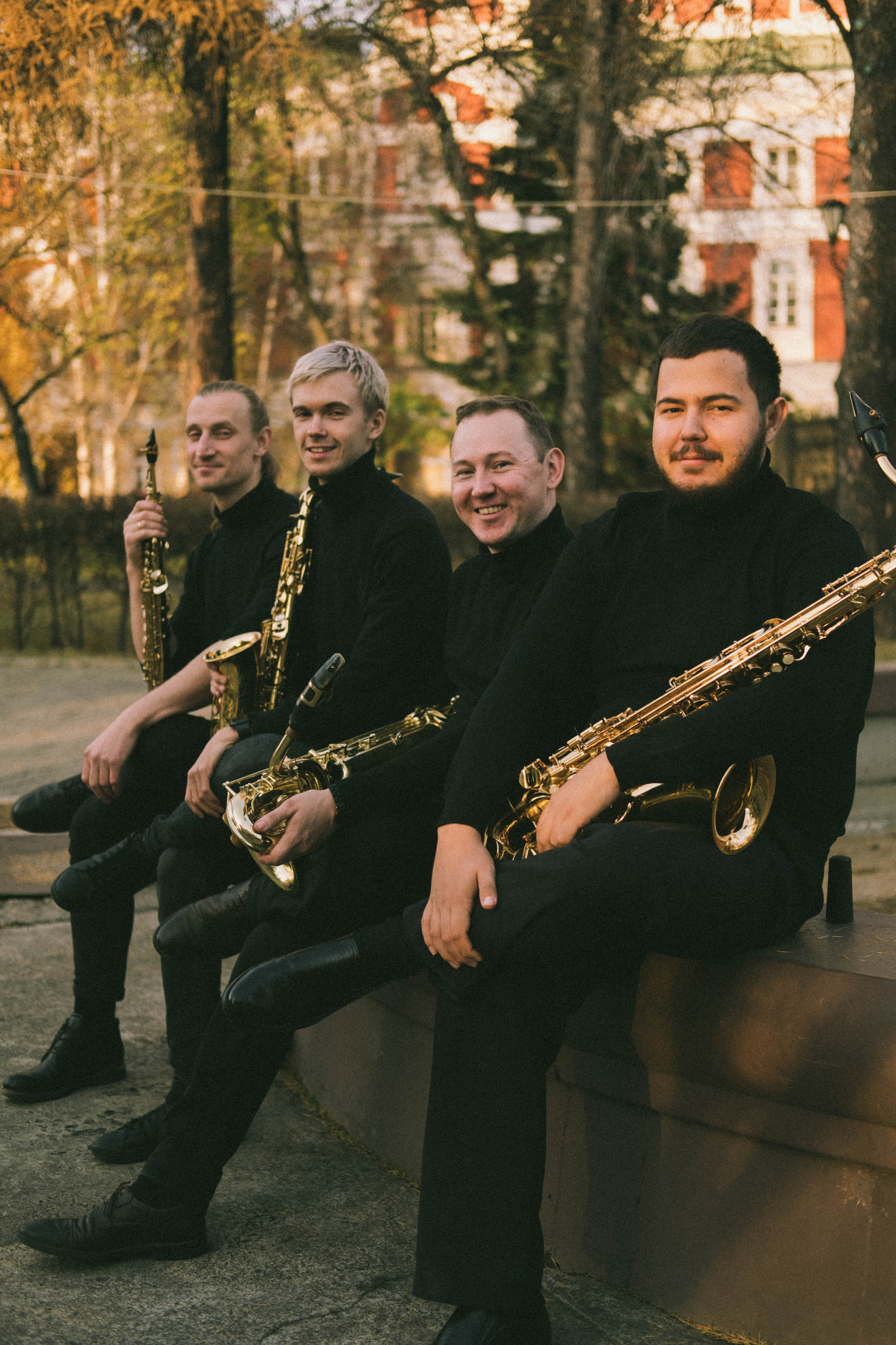 Квартет саксофонистов. Фотограф в Иркутске Анна Мирошникова