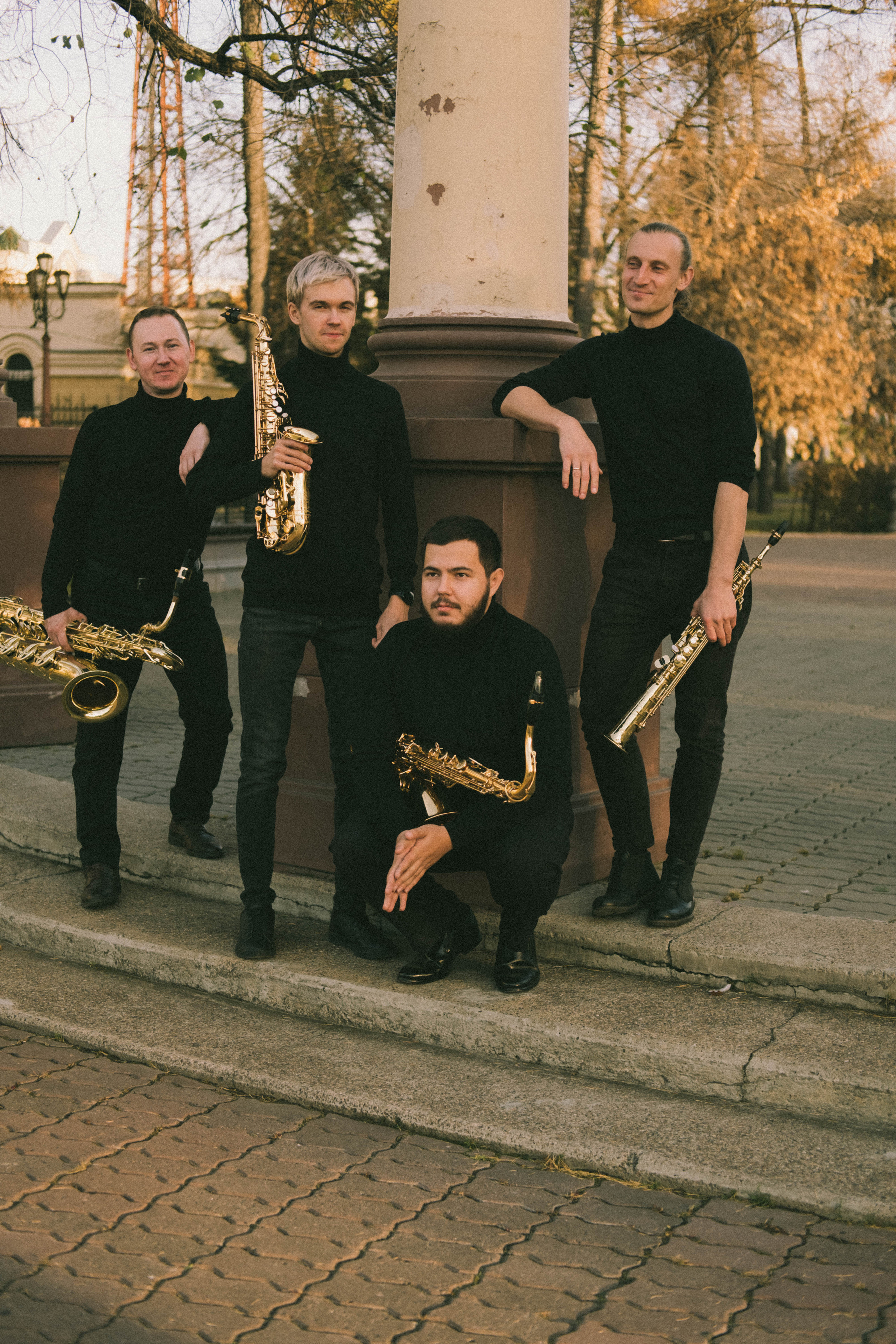 Квартет саксофонистов. Фотограф в Иркутске Анна Мирошникова