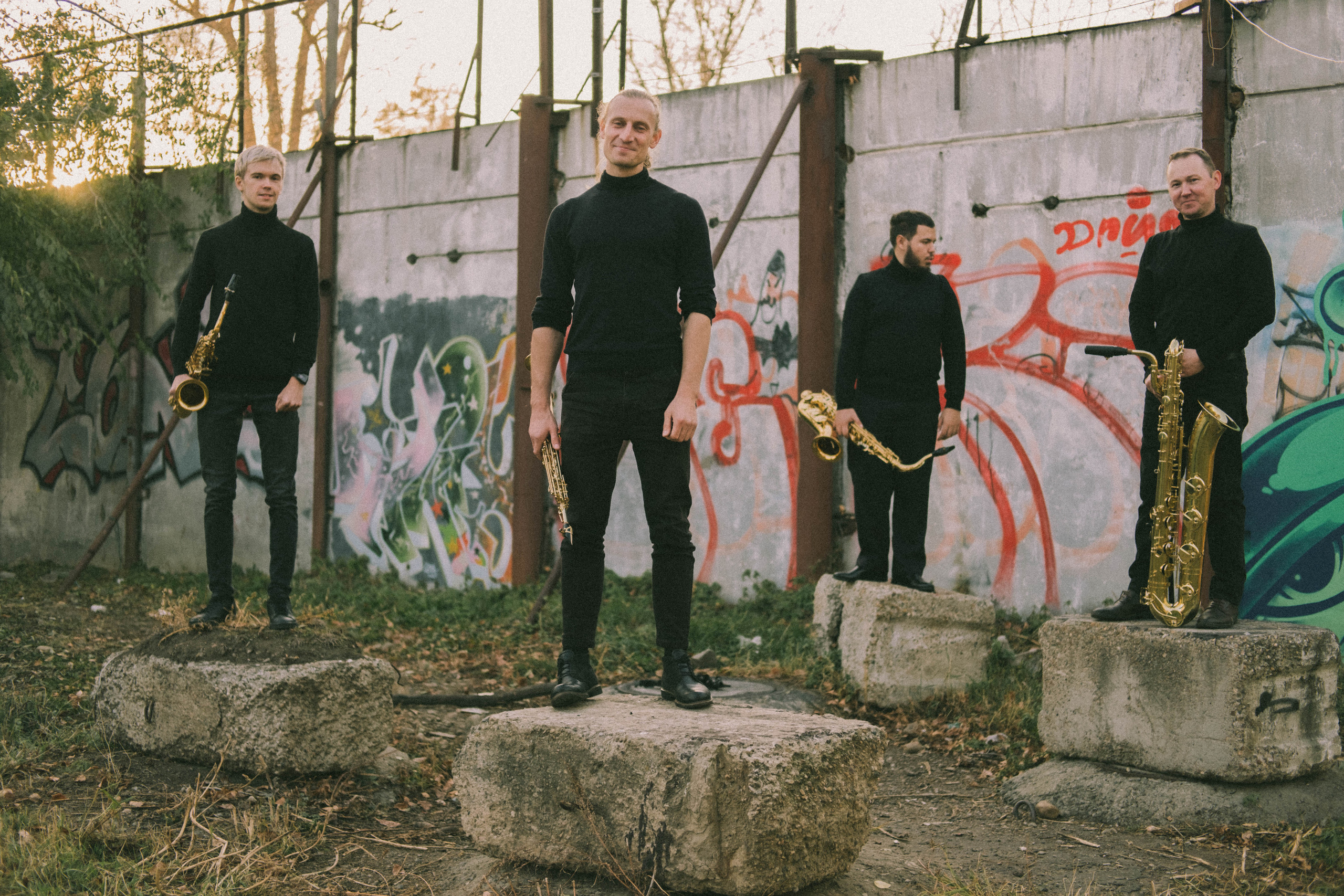 Квартет саксофонистов. Фотограф в Иркутске Анна Мирошникова